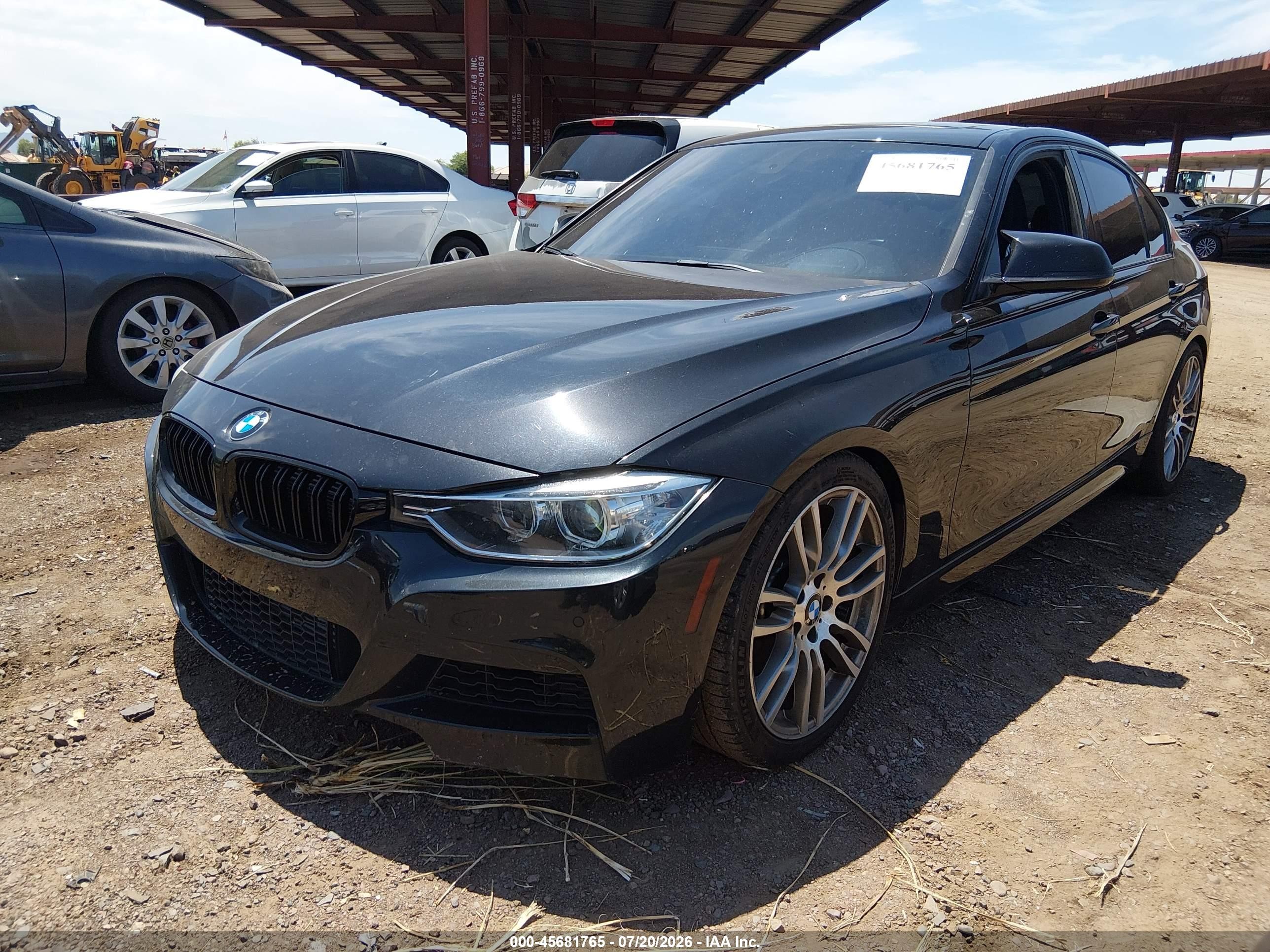 2013 Bmw 335i   Black vin: WBA3A9G59DNP37266