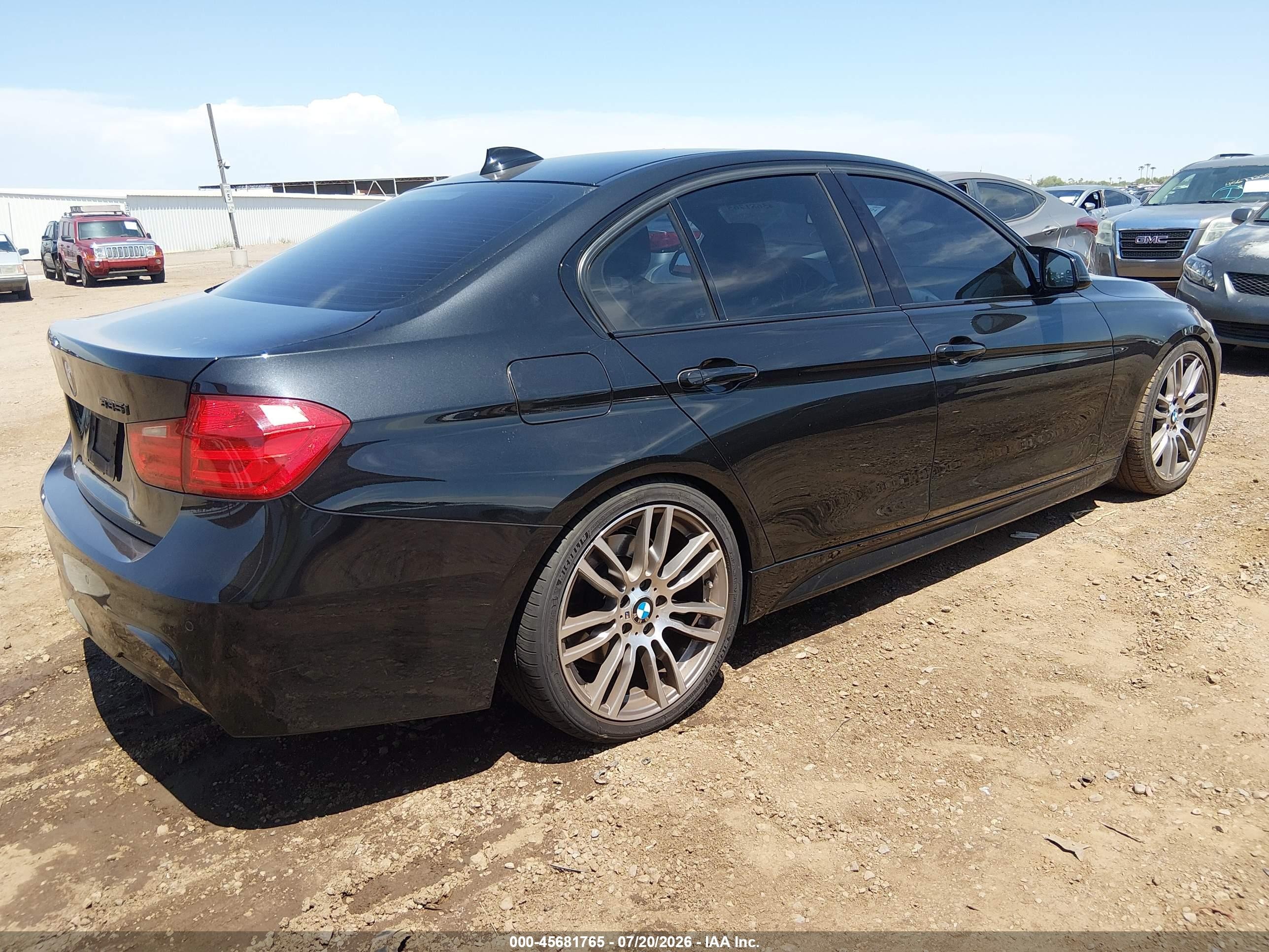 2013 Bmw 335i   Black vin: WBA3A9G59DNP37266