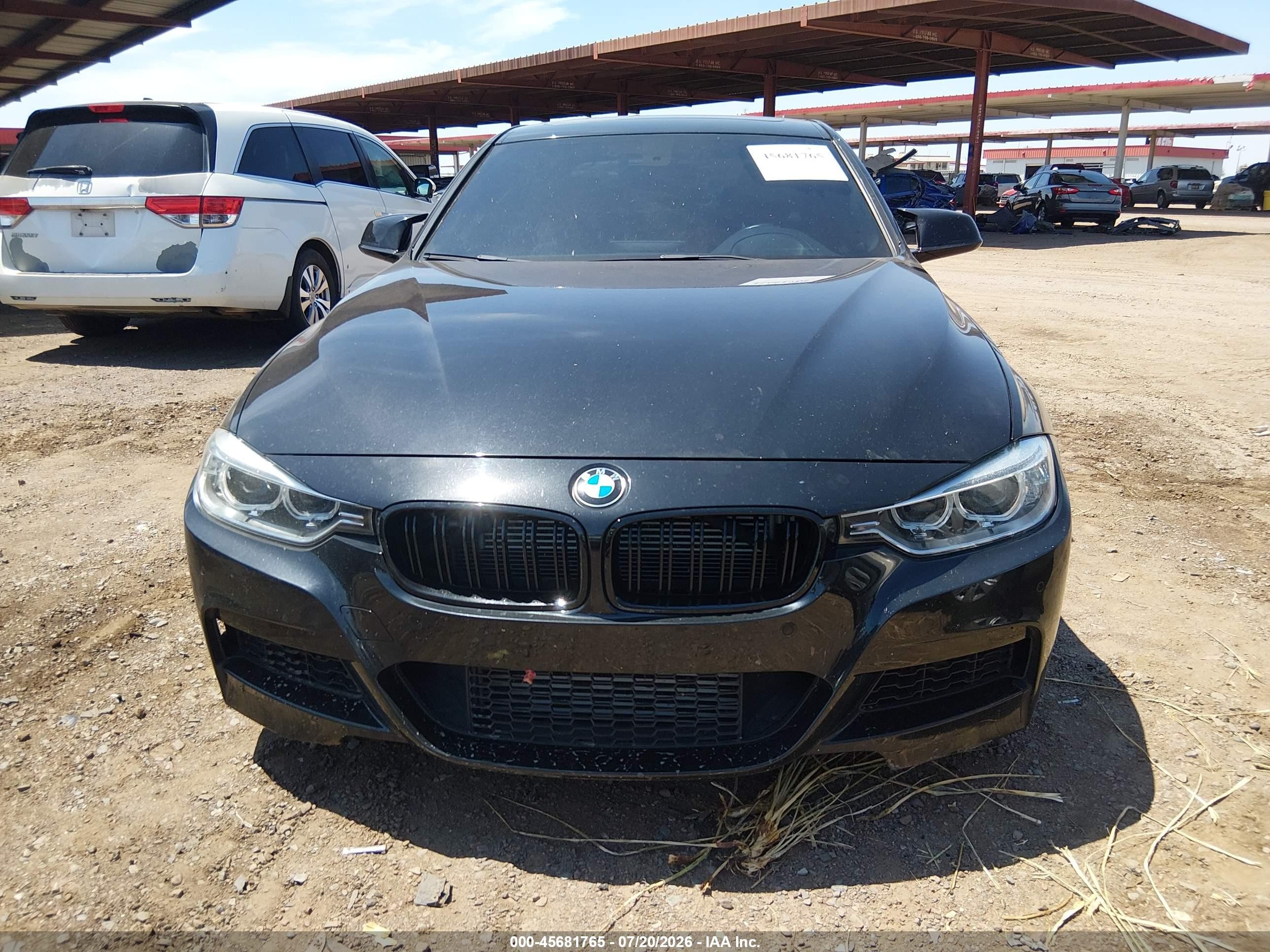 2013 Bmw 335i   Black vin: WBA3A9G59DNP37266