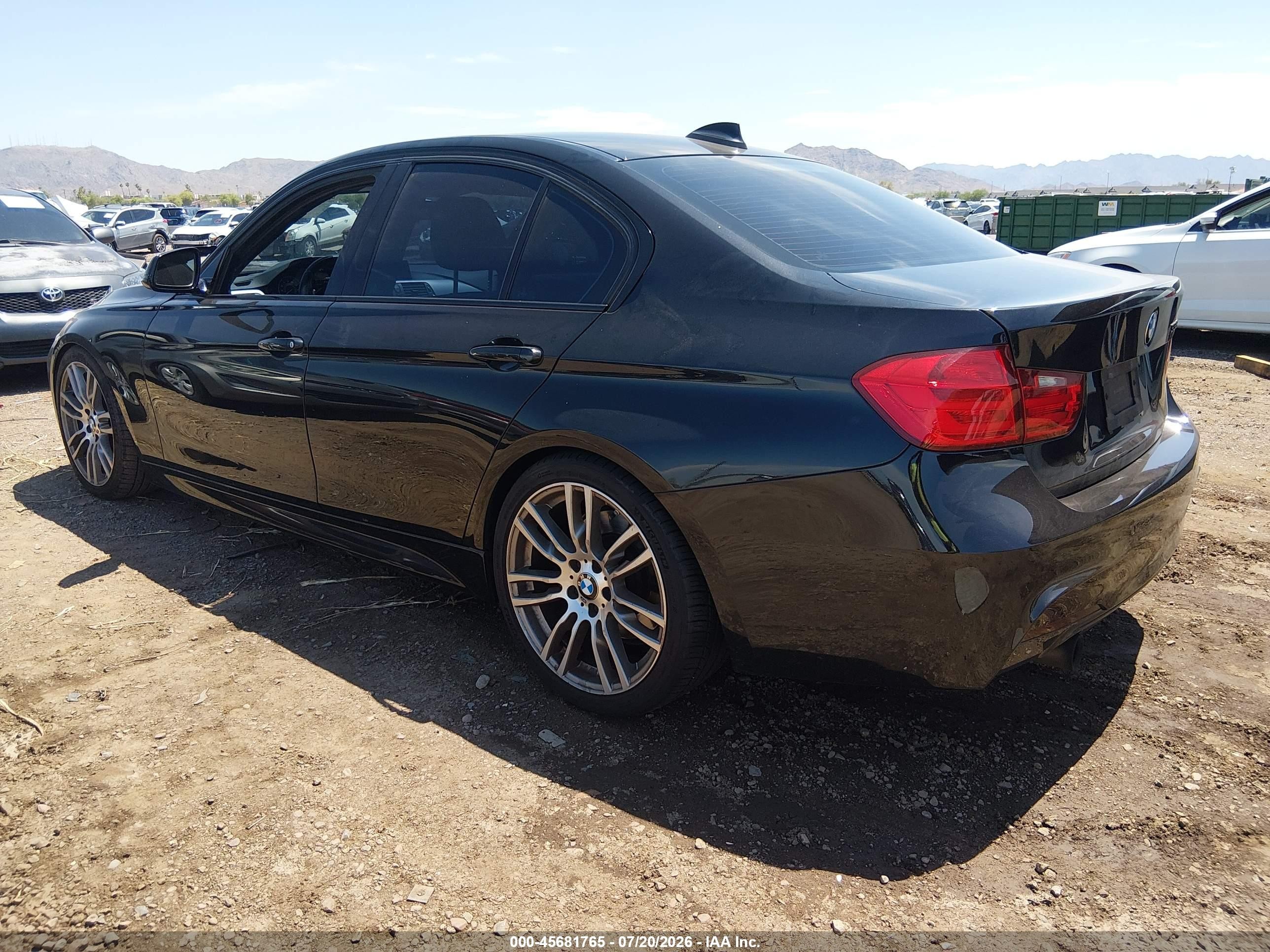 2013 Bmw 335i   Black vin: WBA3A9G59DNP37266