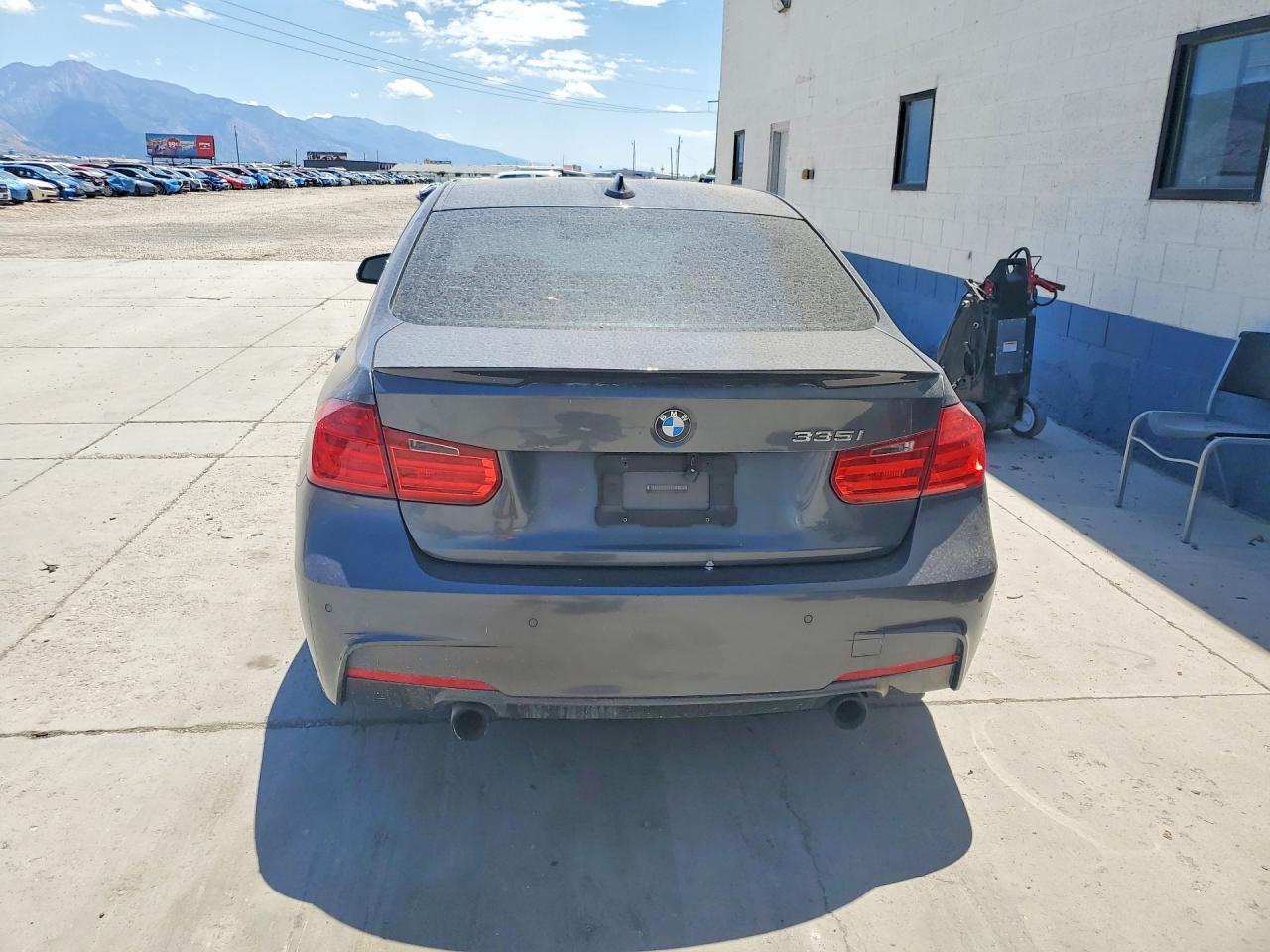 2013 Bmw 335 I Gray vin: WBA3A9G59DNP37686