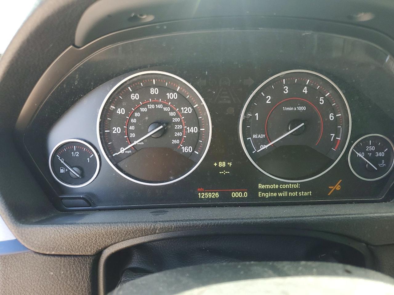 2013 Bmw 335 I Gray vin: WBA3A9G59DNP37686