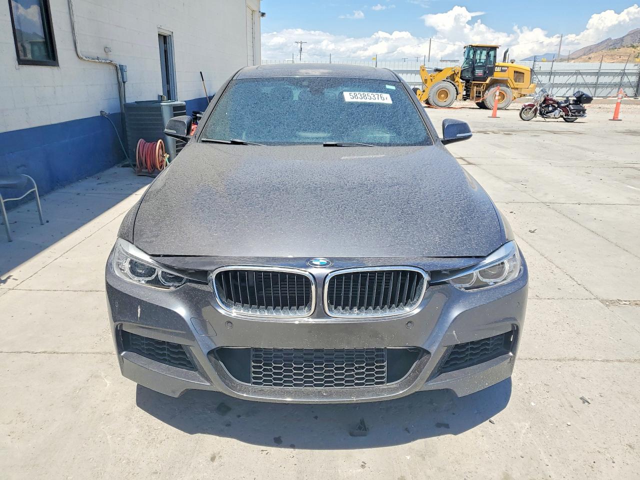 2013 Bmw 335 I Gray vin: WBA3A9G59DNP37686