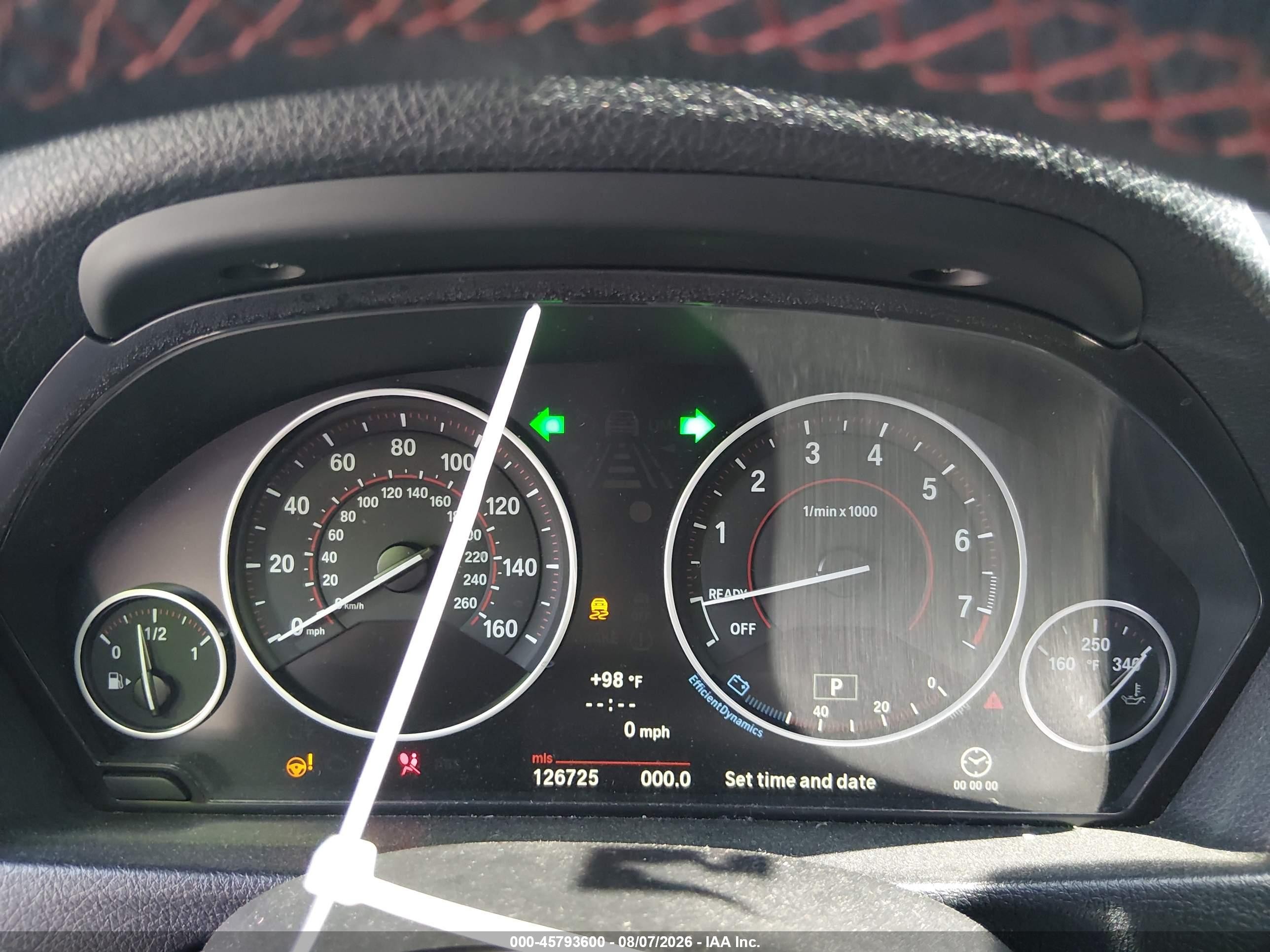2013 Bmw 335i   Silver vin: WBA3A9G5XDNP35705