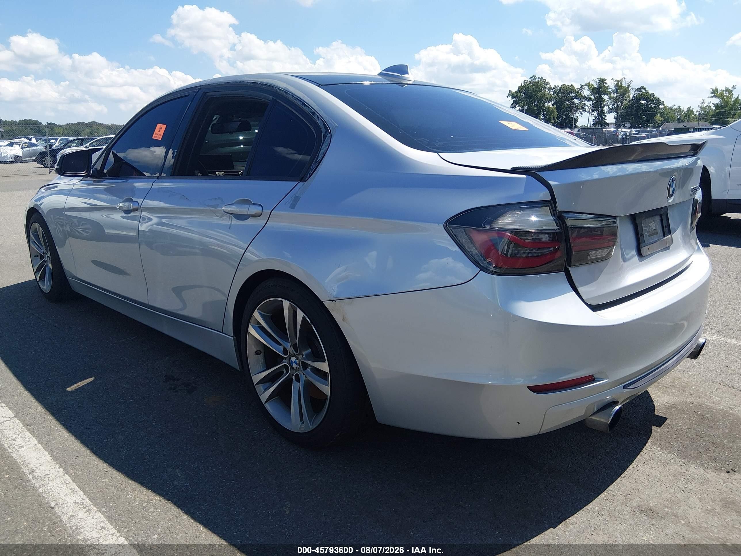 2013 Bmw 335i   Silver vin: WBA3A9G5XDNP35705