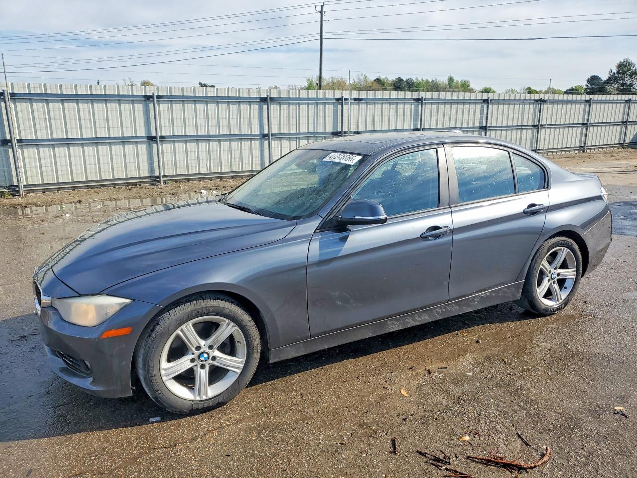 2013 Bmw 320 I Charcoal vin: WBA3B1C50DK128704