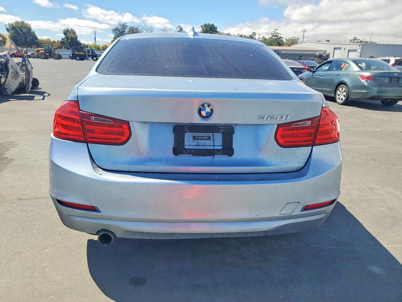 2013 Bmw 320 I Blue vin: WBA3B1C50DK128816