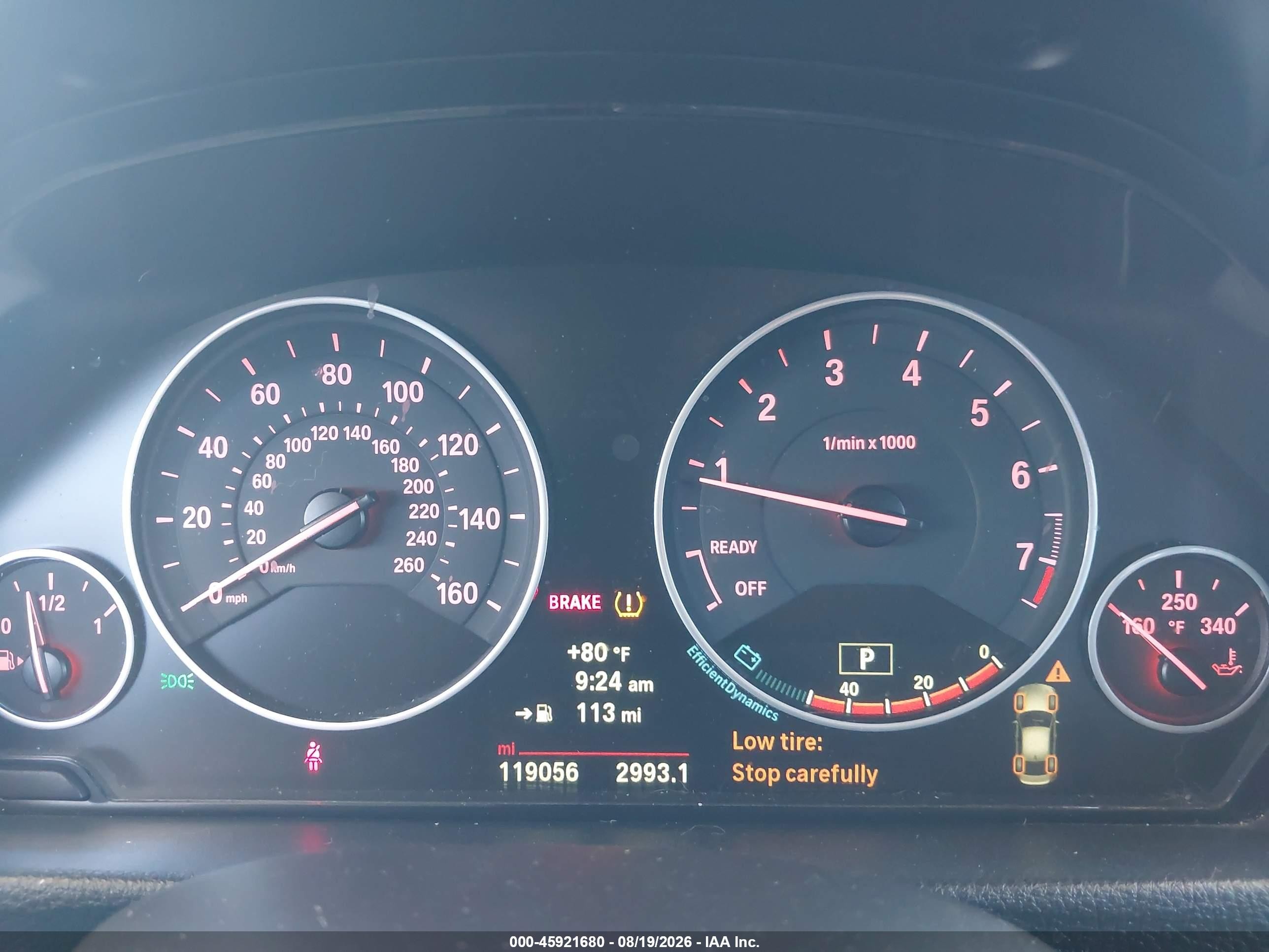 2014 Bmw 320i   White vin: WBA3B1C50EK133502