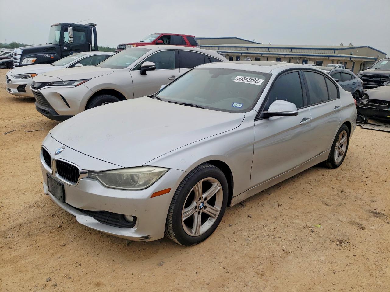 2014 Bmw 320 I Silver vin: WBA3B1C50EK134214