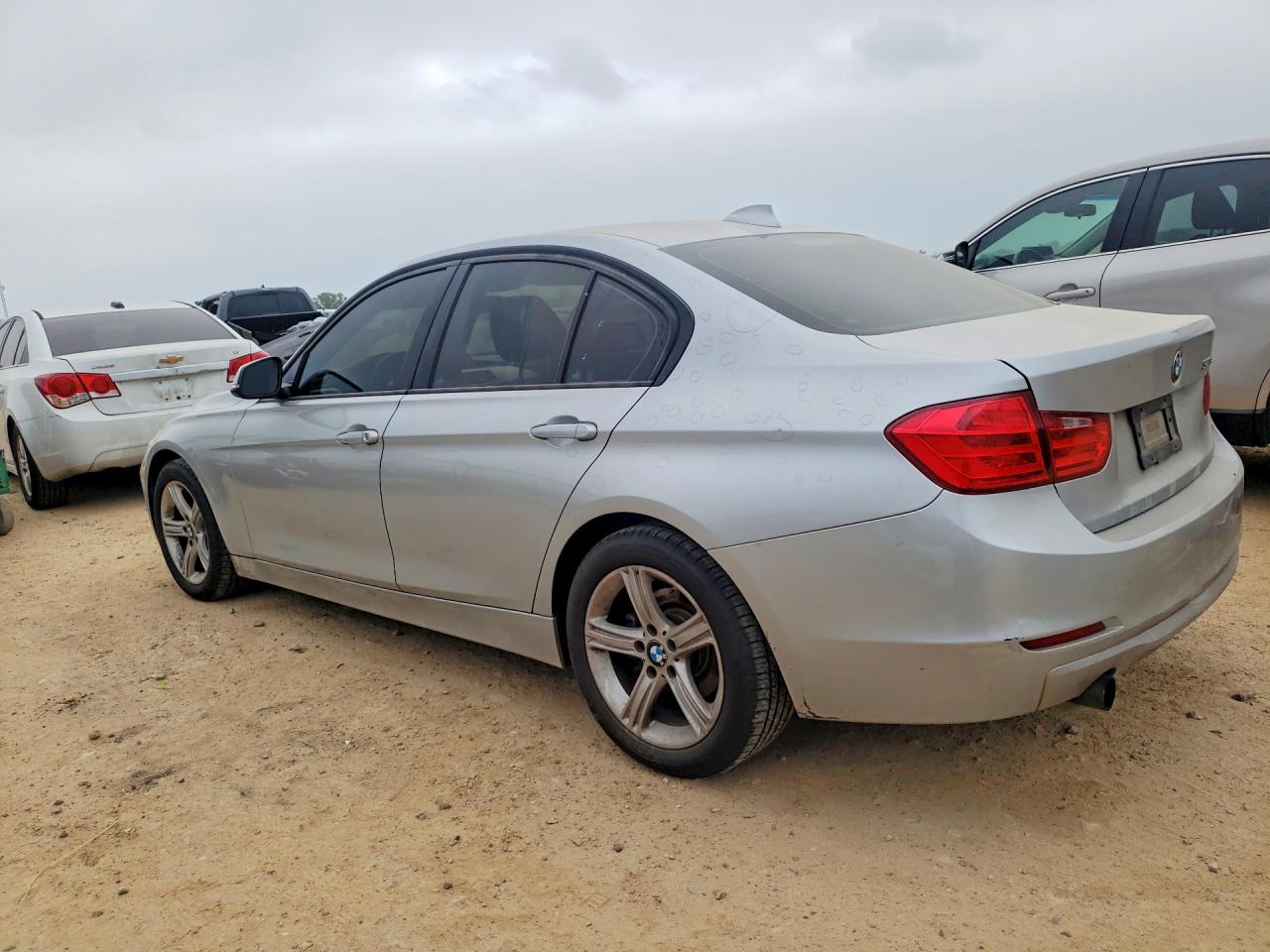 2014 Bmw 320 I Silver vin: WBA3B1C50EK134214