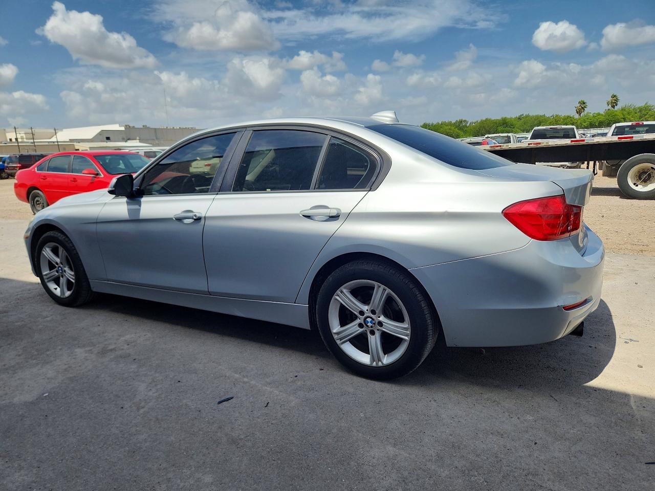2014 Bmw 320 I Silver vin: WBA3B1C50EK134214