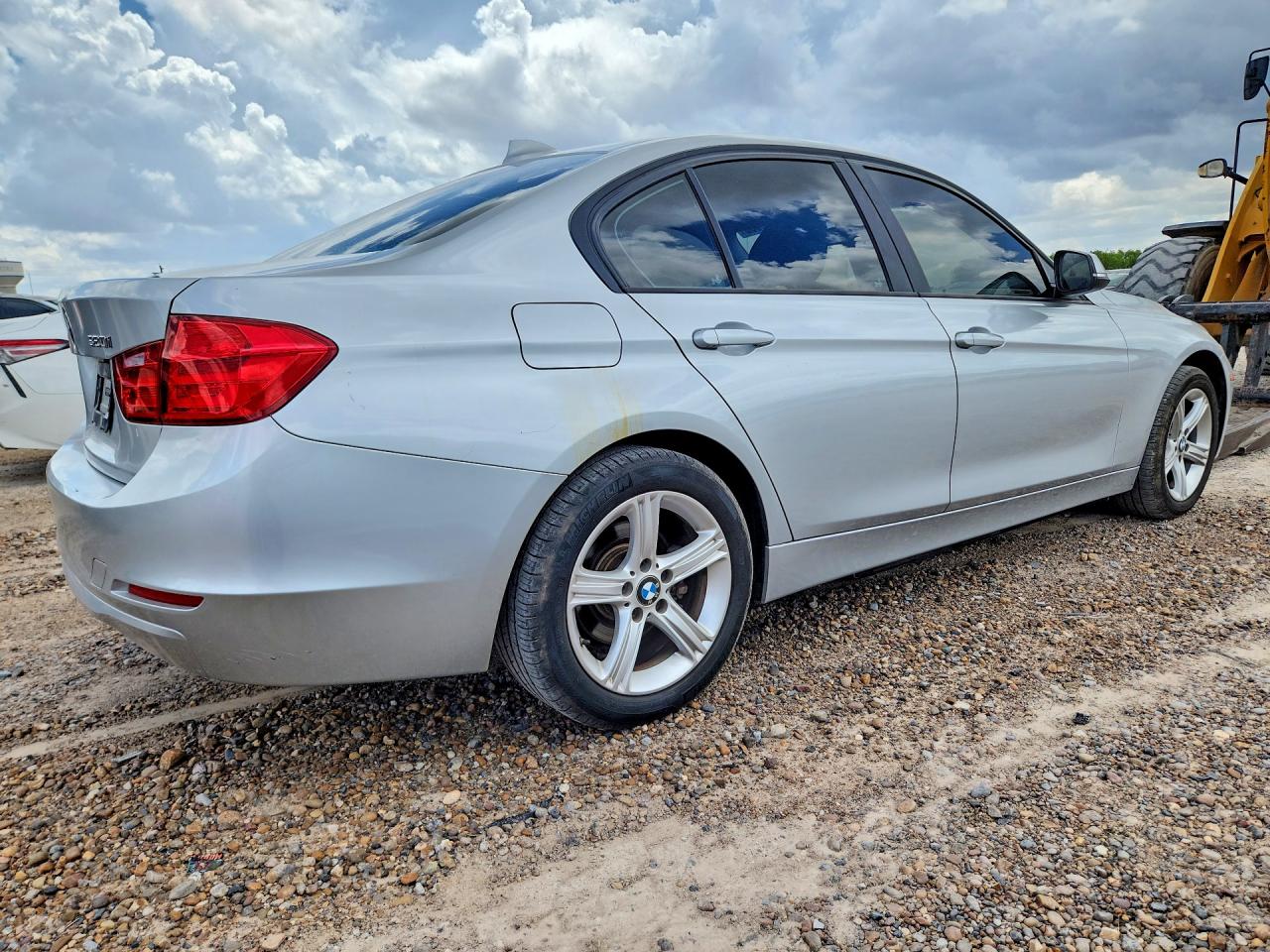 2014 Bmw 320 I Silver vin: WBA3B1C50EK134214