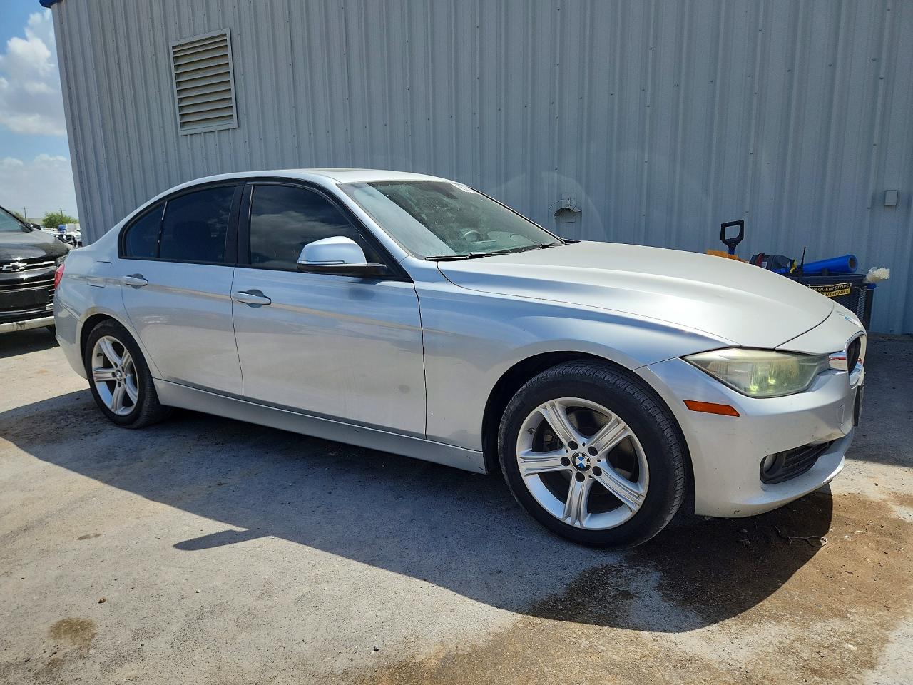 2014 Bmw 320 I Silver vin: WBA3B1C50EK134214