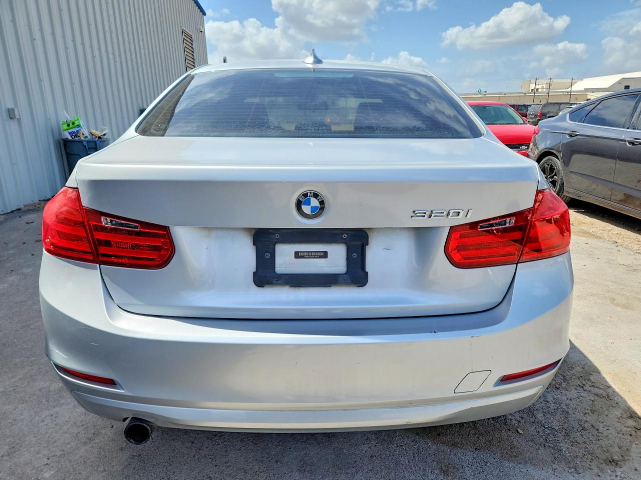 2014 Bmw 320 I Silver vin: WBA3B1C50EK134214
