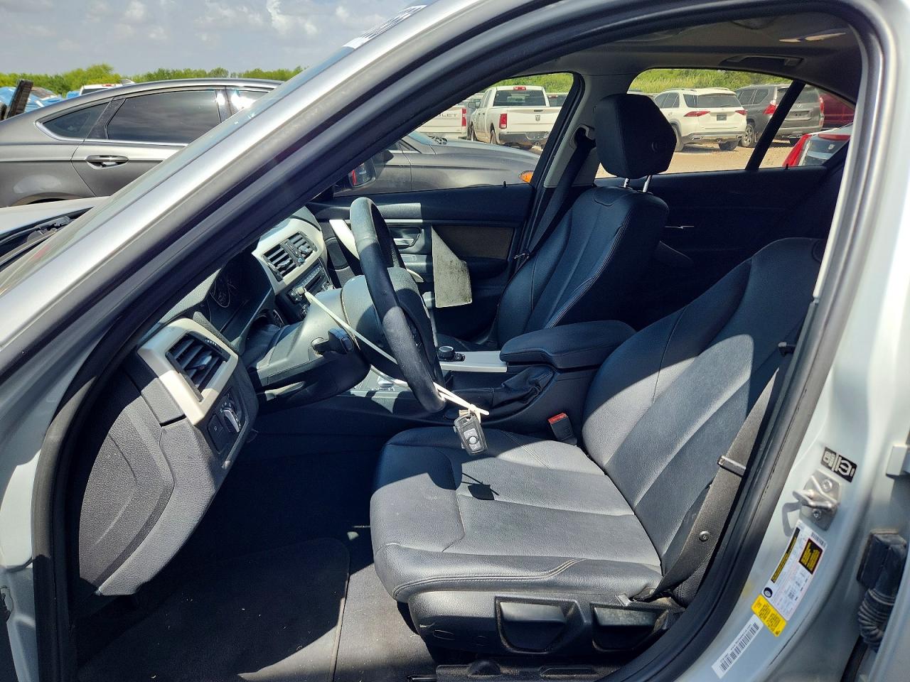 2014 Bmw 320 I Silver vin: WBA3B1C50EK134214