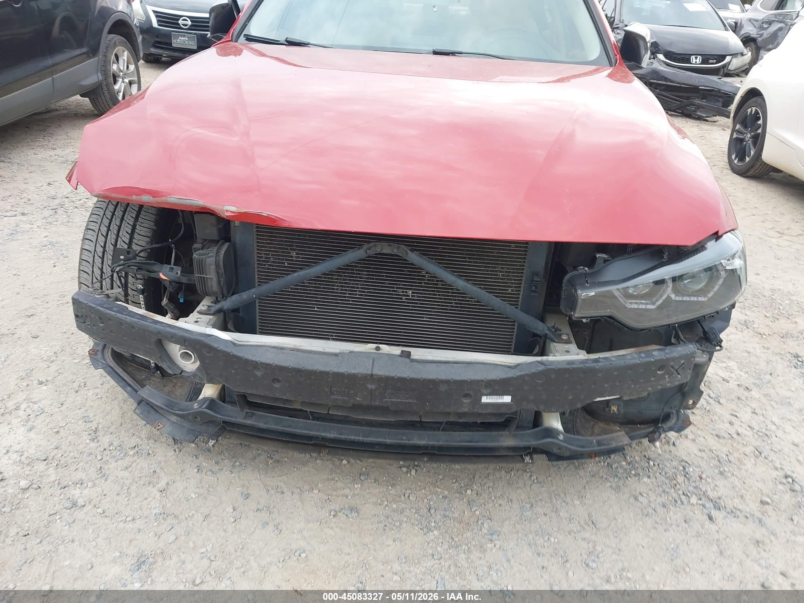 2013 Bmw 320i   Красный vin: WBA3B1C51DK128131