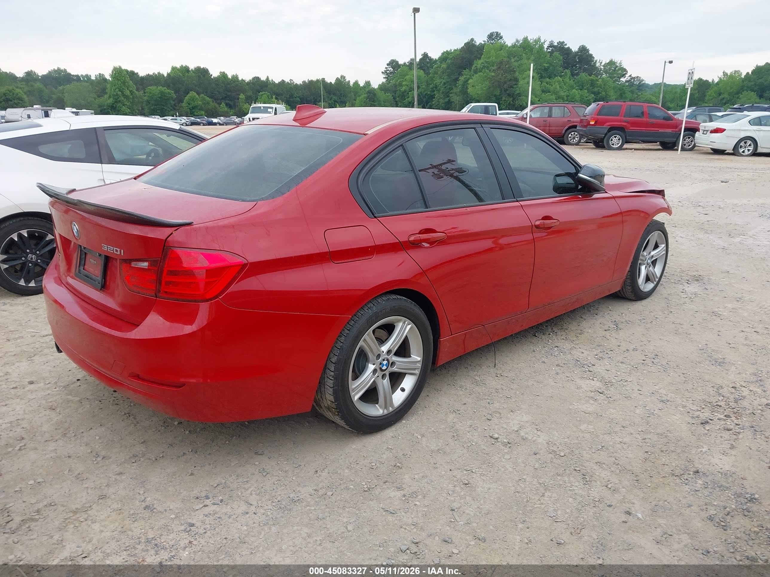 2013 Bmw 320i   Красный vin: WBA3B1C51DK128131