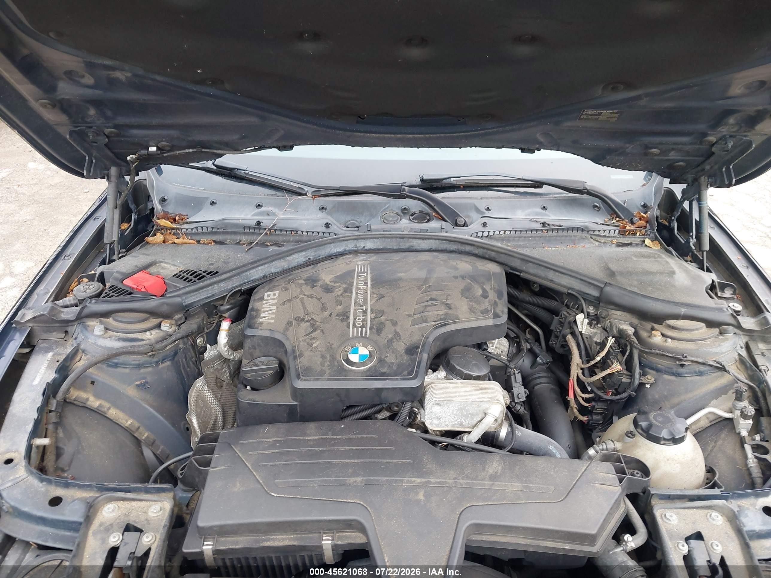 2014 Bmw 320i   Blue vin: WBA3B1C51EK133508