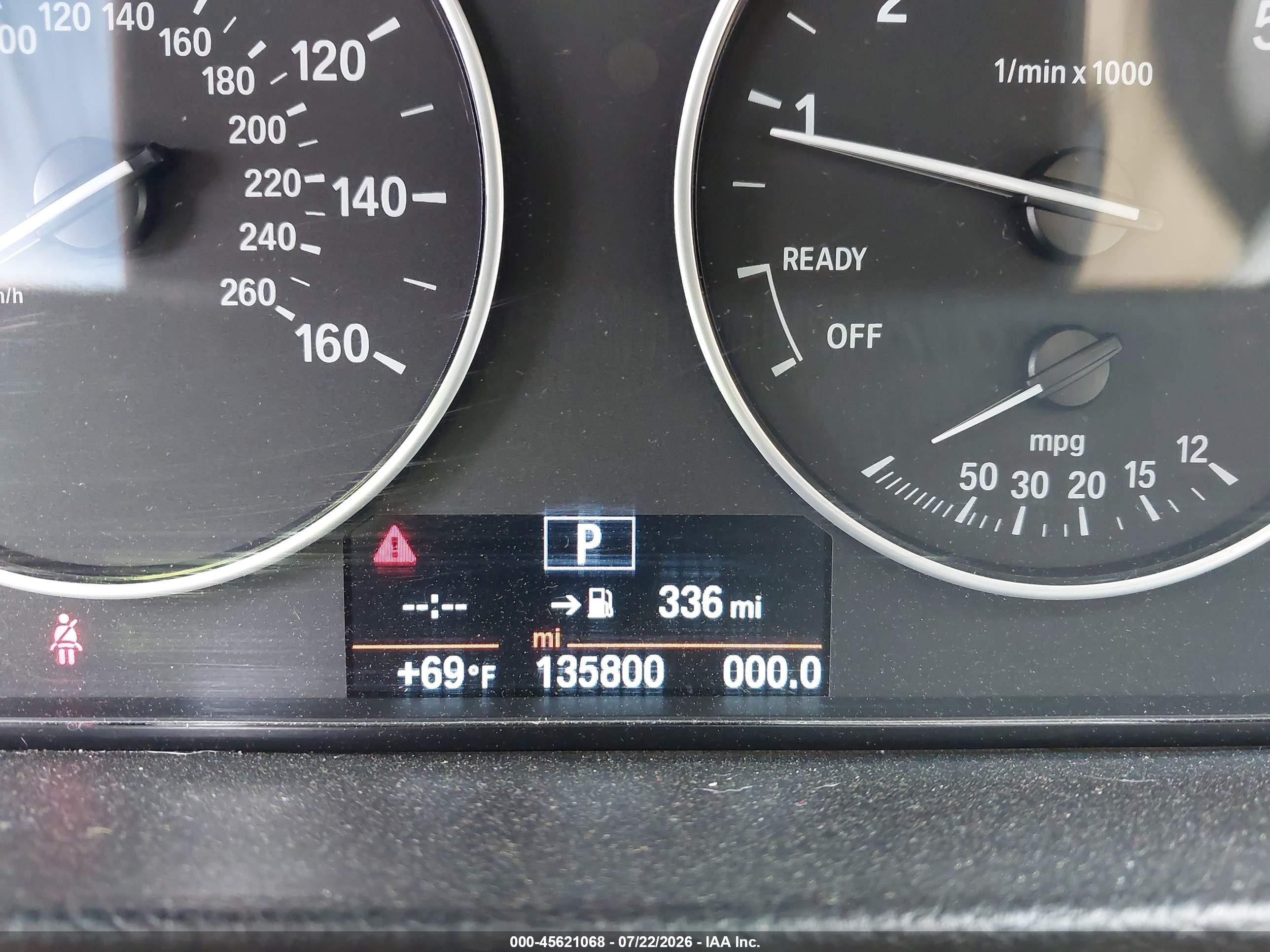 2014 Bmw 320i   Blue vin: WBA3B1C51EK133508