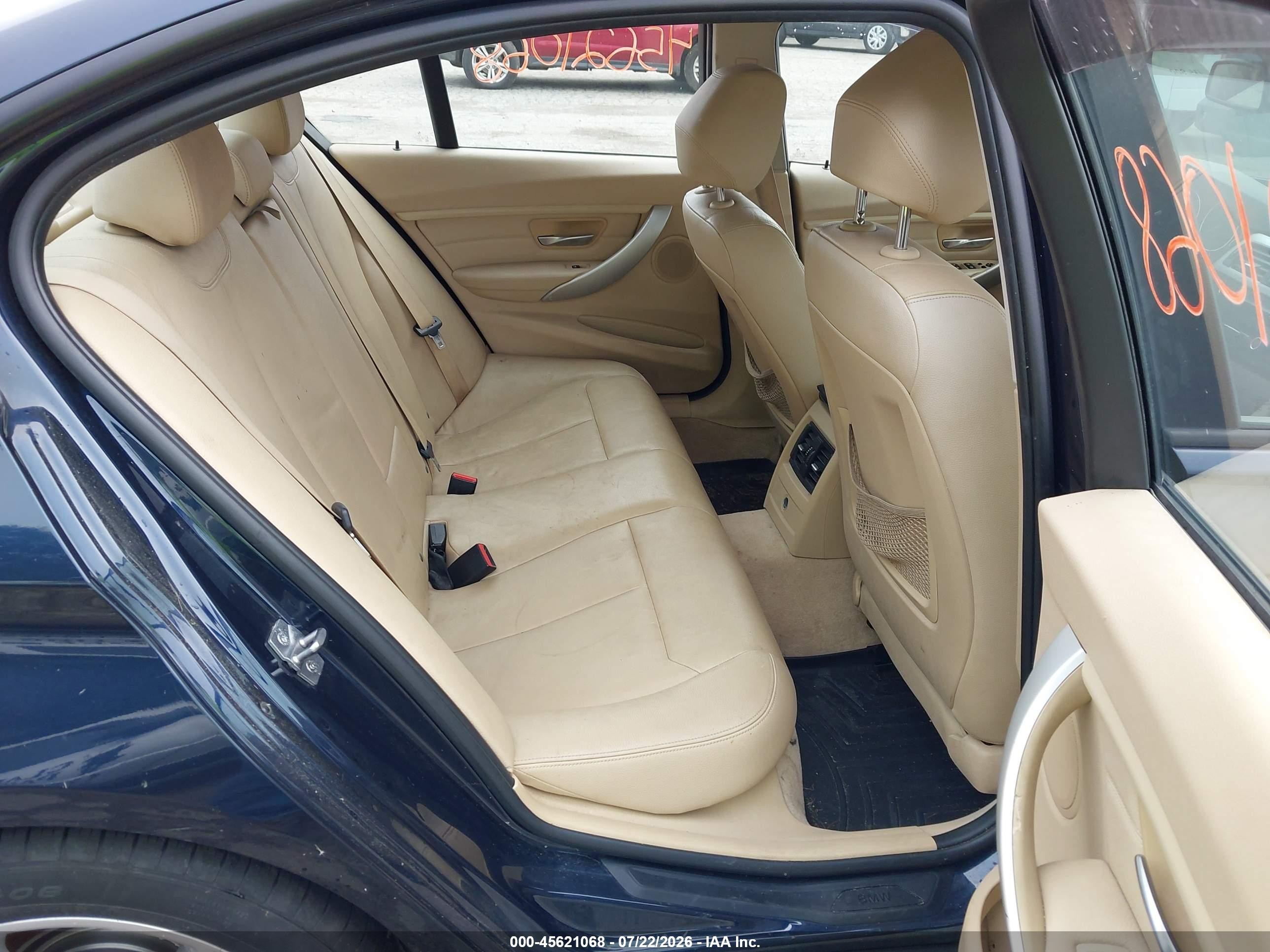 2014 Bmw 320i   Blue vin: WBA3B1C51EK133508