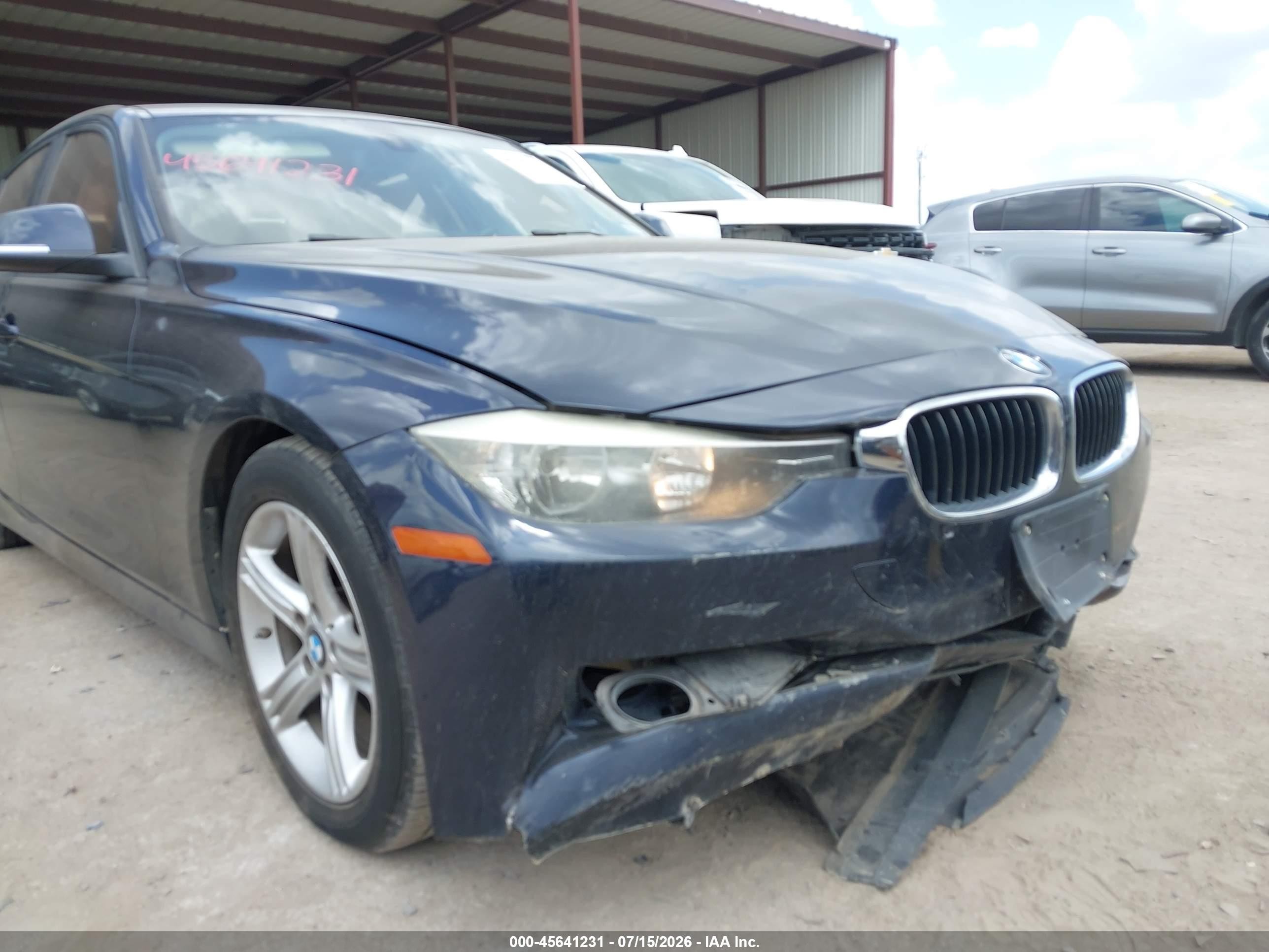 2014 Bmw 320i   Blue vin: WBA3B1C51EP680510