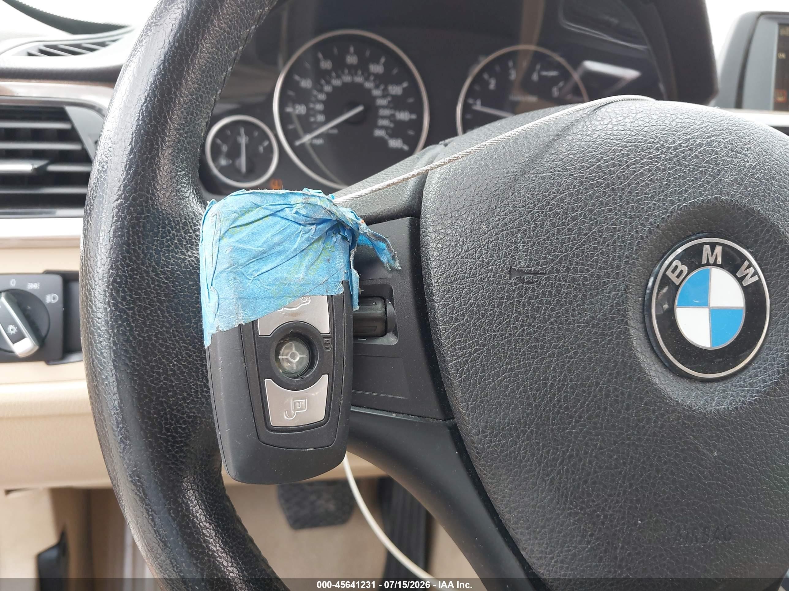 2014 Bmw 320i   Blue vin: WBA3B1C51EP680510