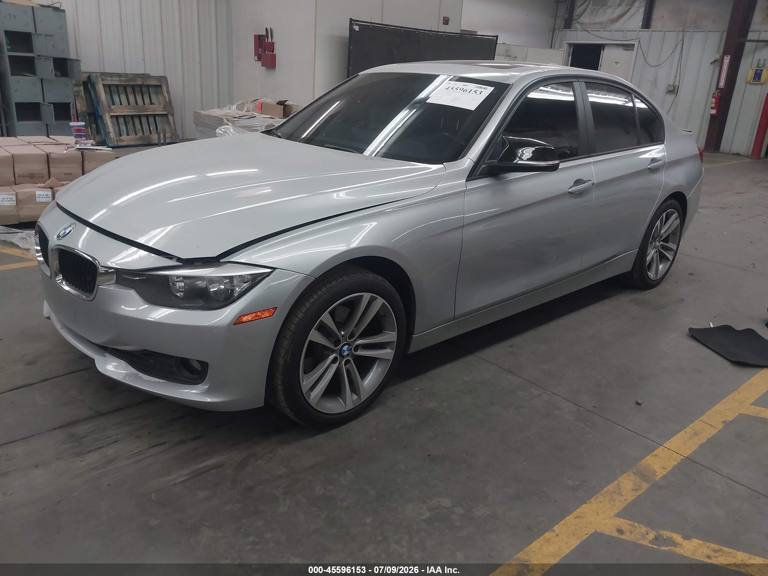 2014 Bmw 320i   Silver vin: WBA3B1C51EPV79886