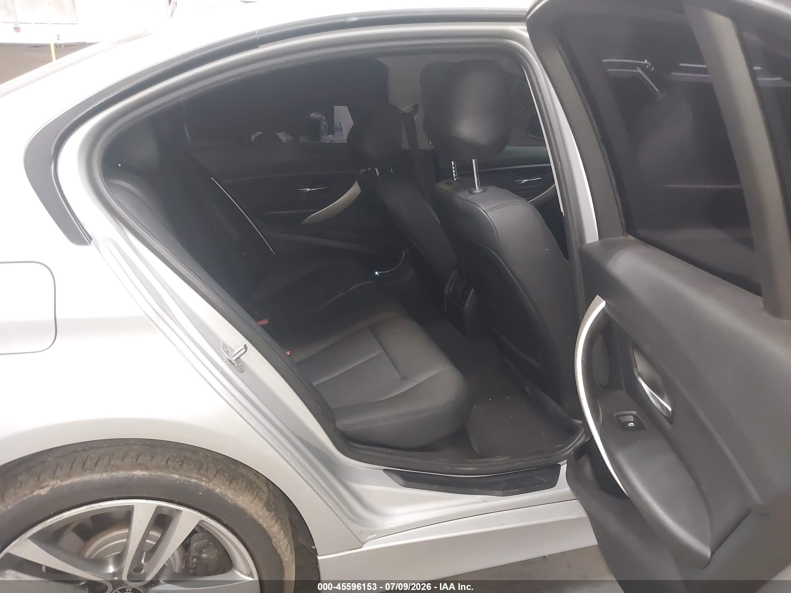 2014 Bmw 320i   Silver vin: WBA3B1C51EPV79886