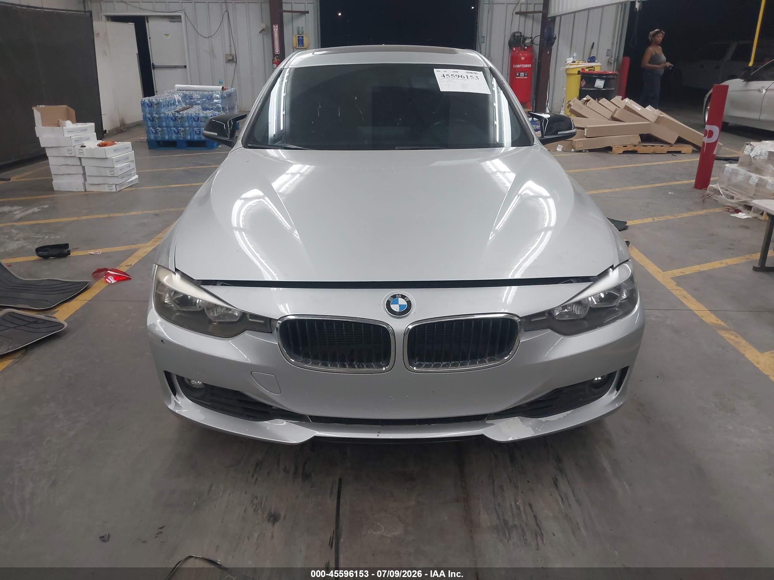 2014 Bmw 320i   Silver vin: WBA3B1C51EPV79886