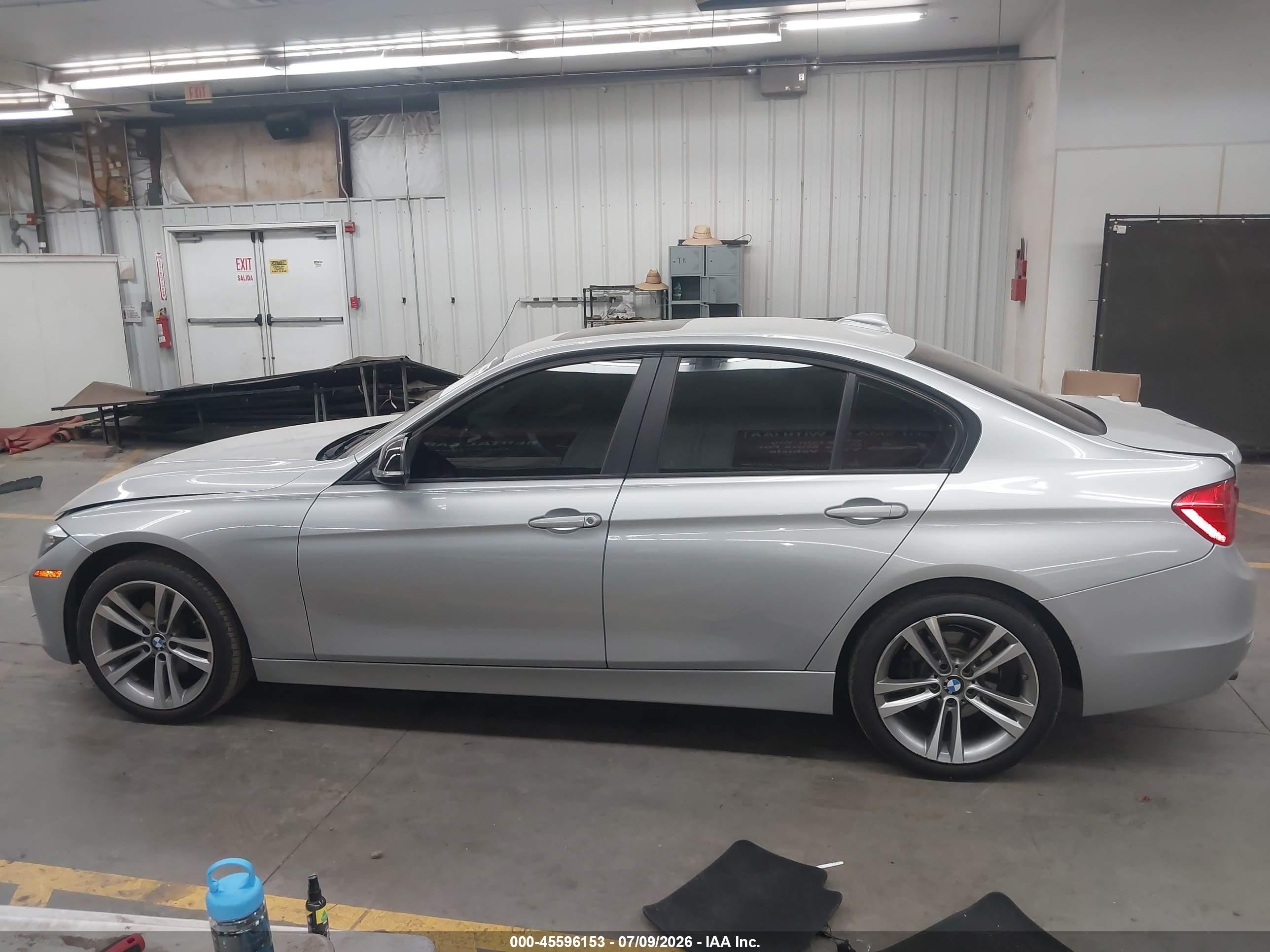 2014 Bmw 320i   Silver vin: WBA3B1C51EPV79886