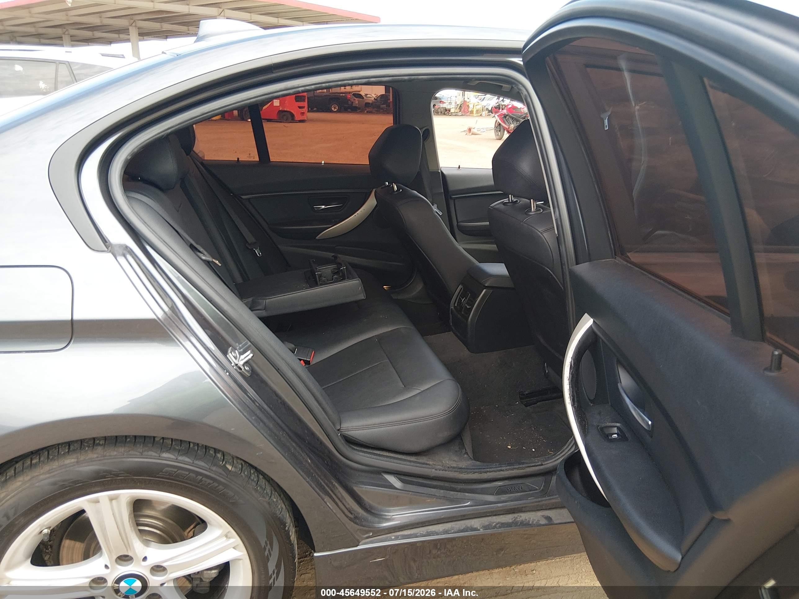 2015 Bmw 320i   Серый vin: WBA3B1C51FK140069