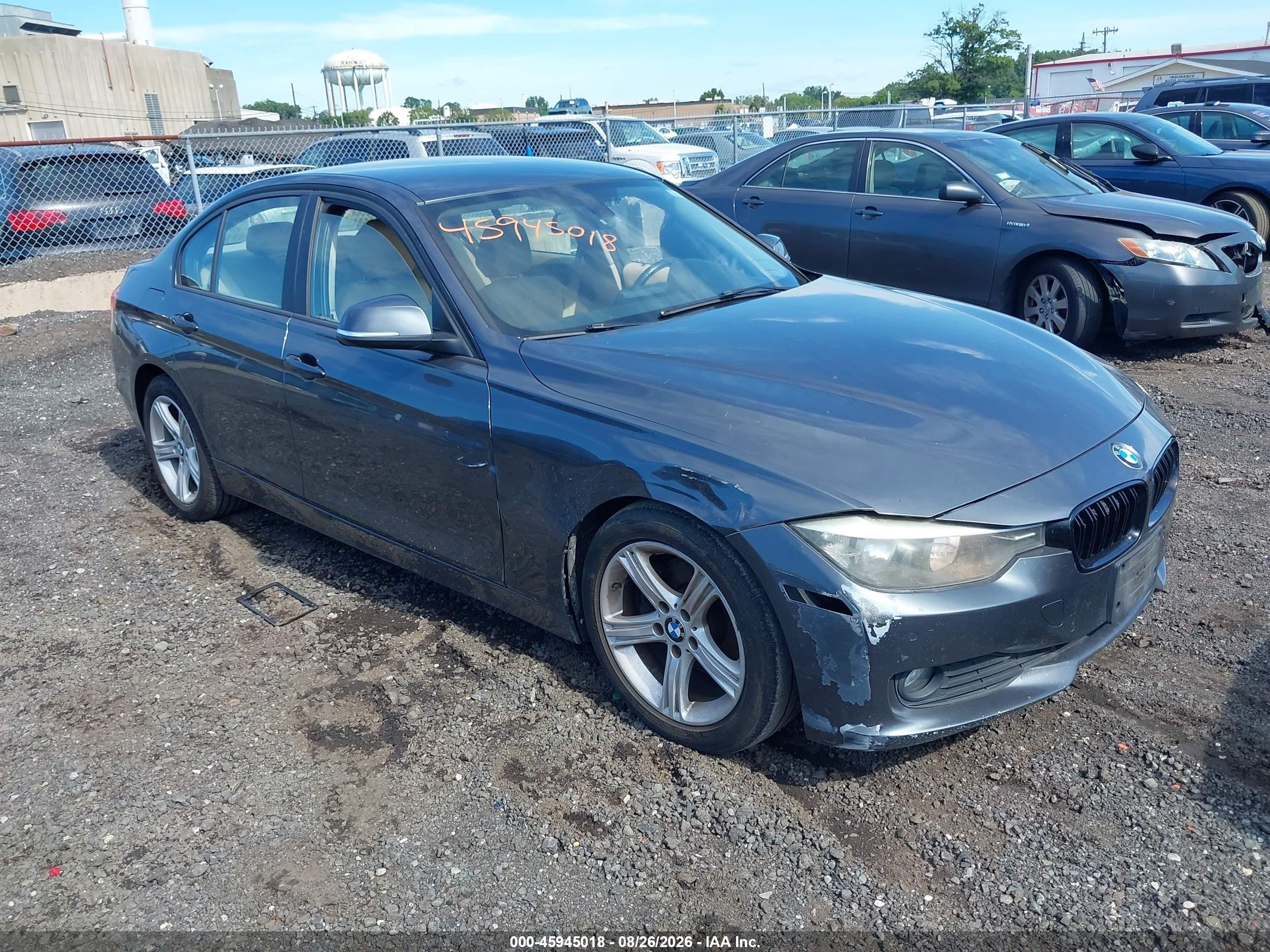 2015 Bmw 320i   Gray vin: WBA3B1C51FP831475
