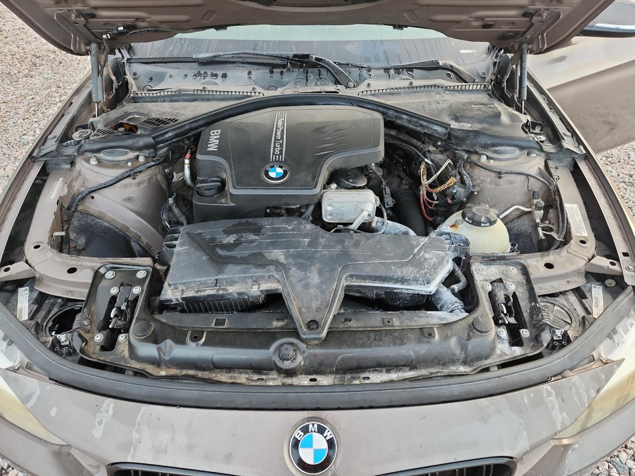 2013 Bmw 320 I Желто-коричневый vin: WBA3B1C52DF462645