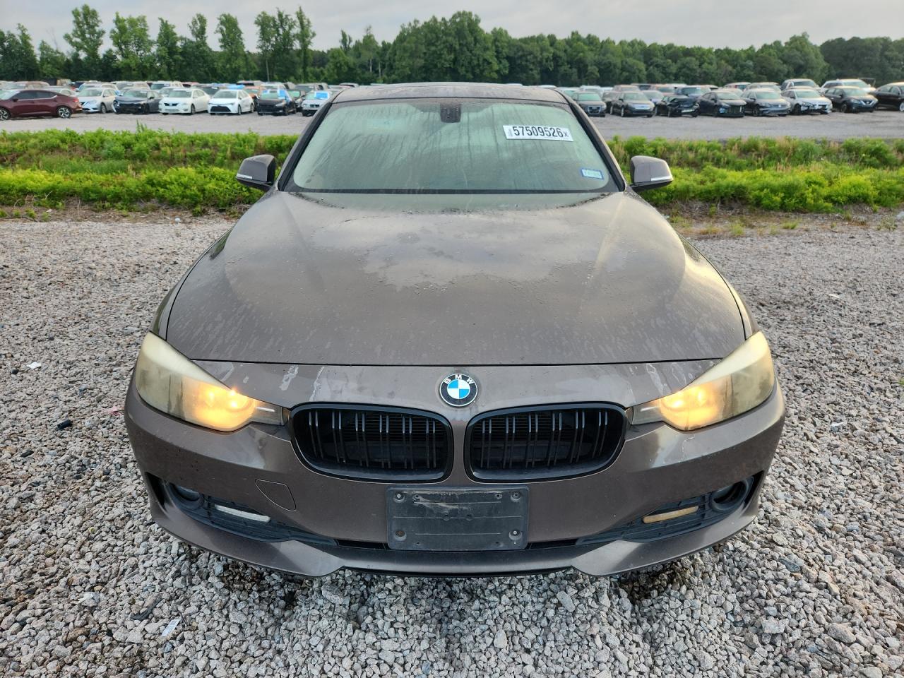 2013 Bmw 320 I Желто-коричневый vin: WBA3B1C52DF462645