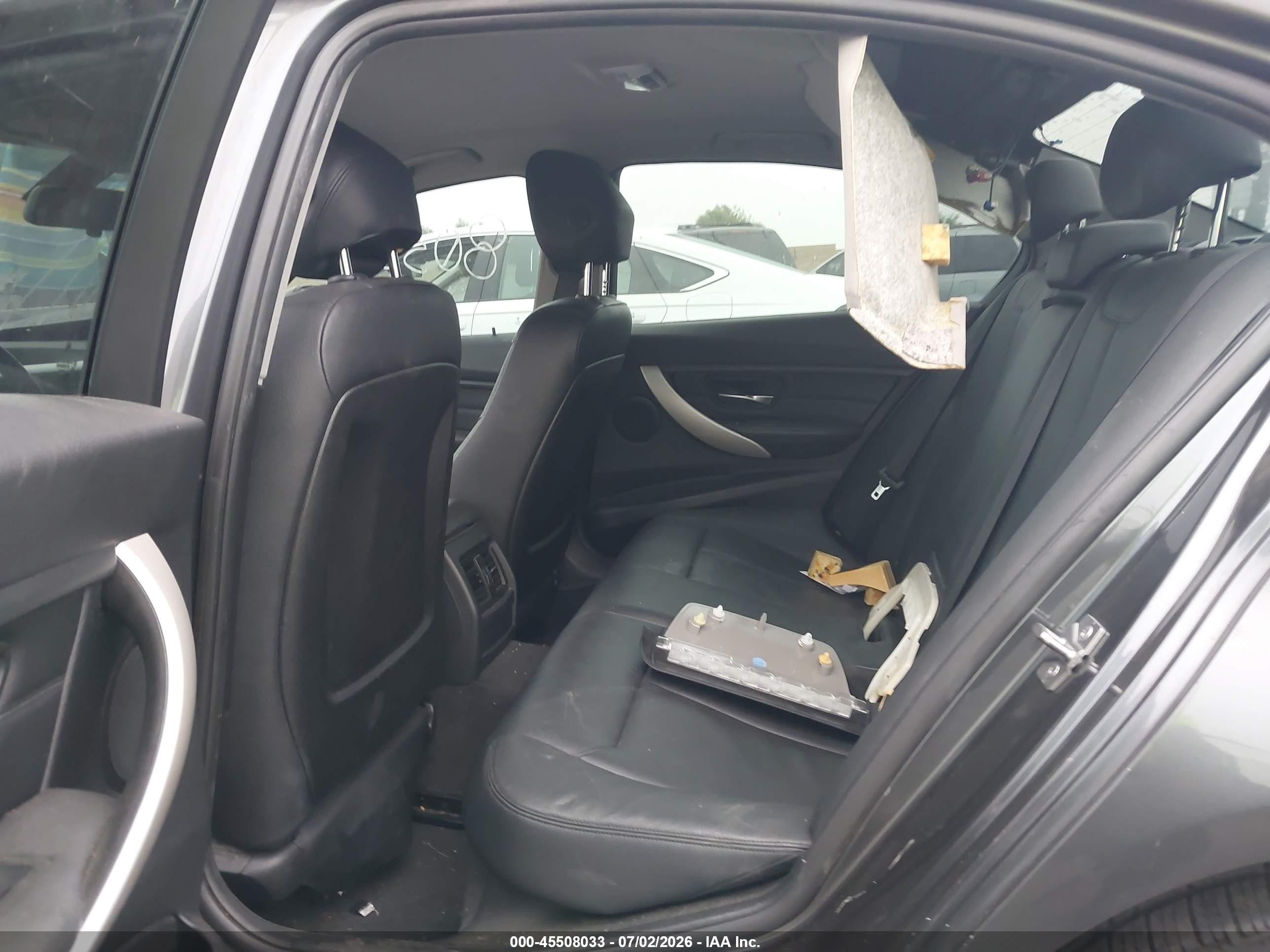 2013 Bmw 320i   Gray vin: WBA3B1C52DF462662