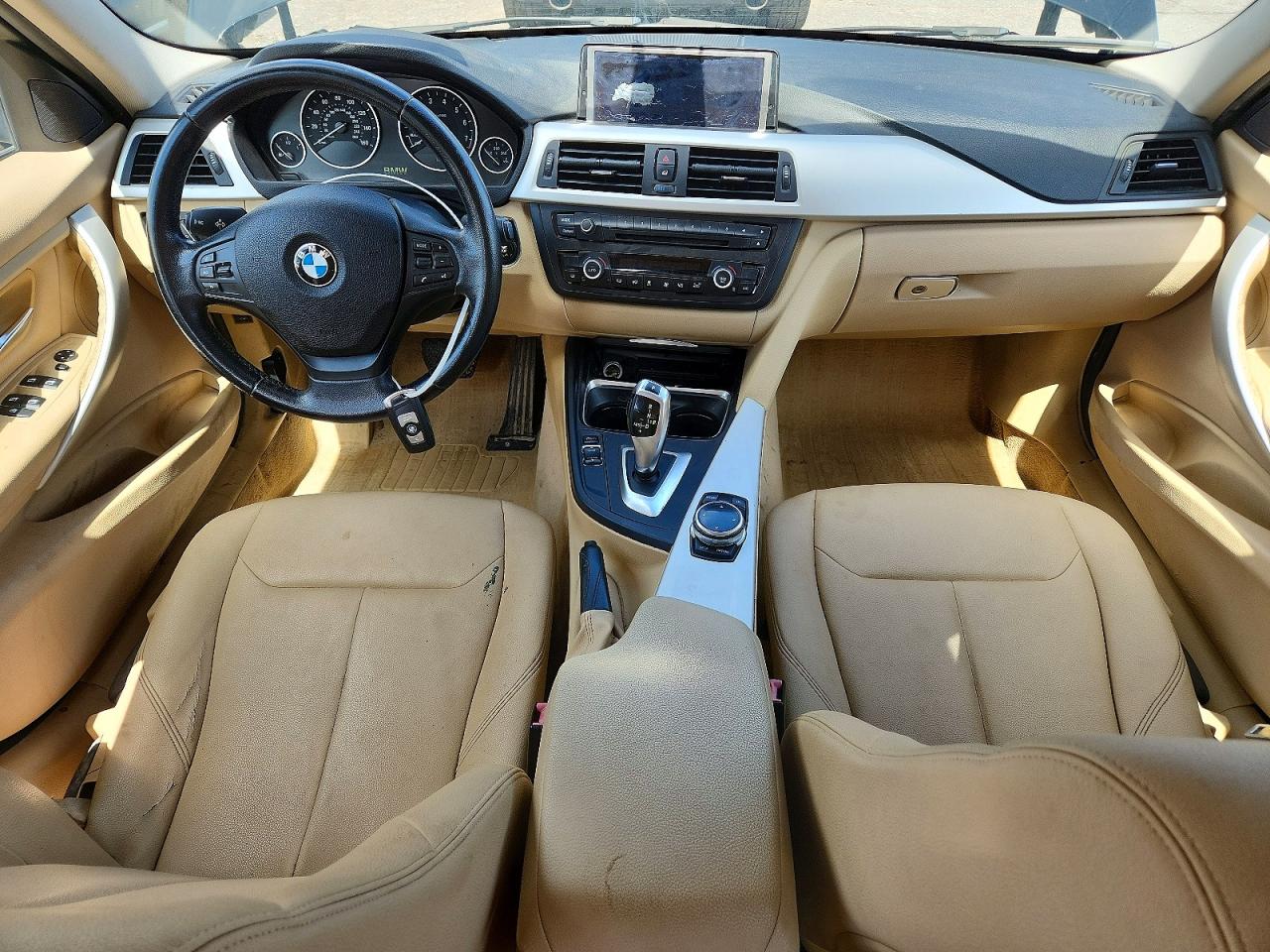 2014 Bmw 320 I Black vin: WBA3B1C52EK132660