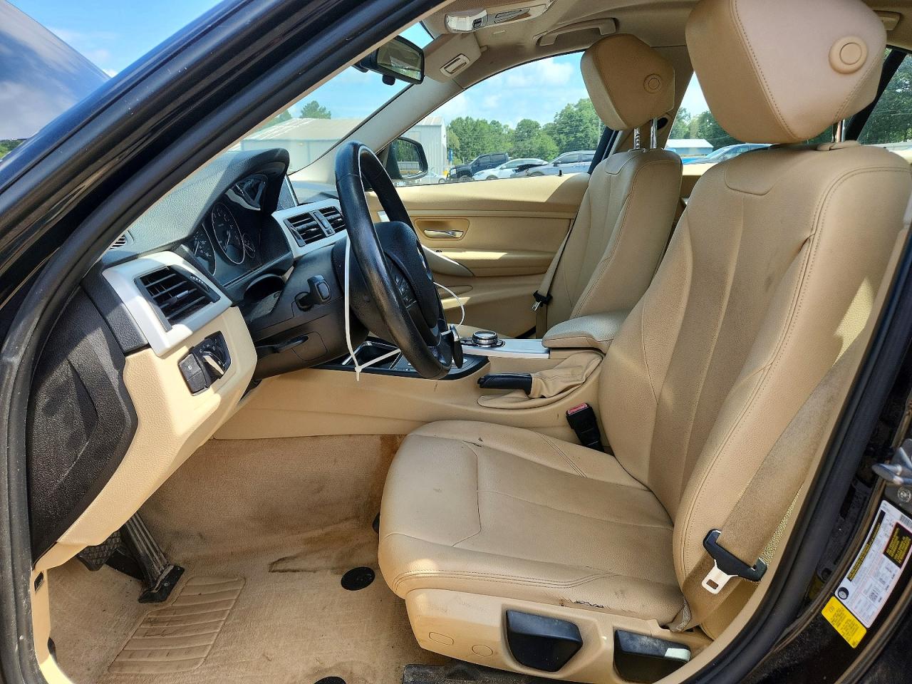 2014 Bmw 320 I Black vin: WBA3B1C52EK132660