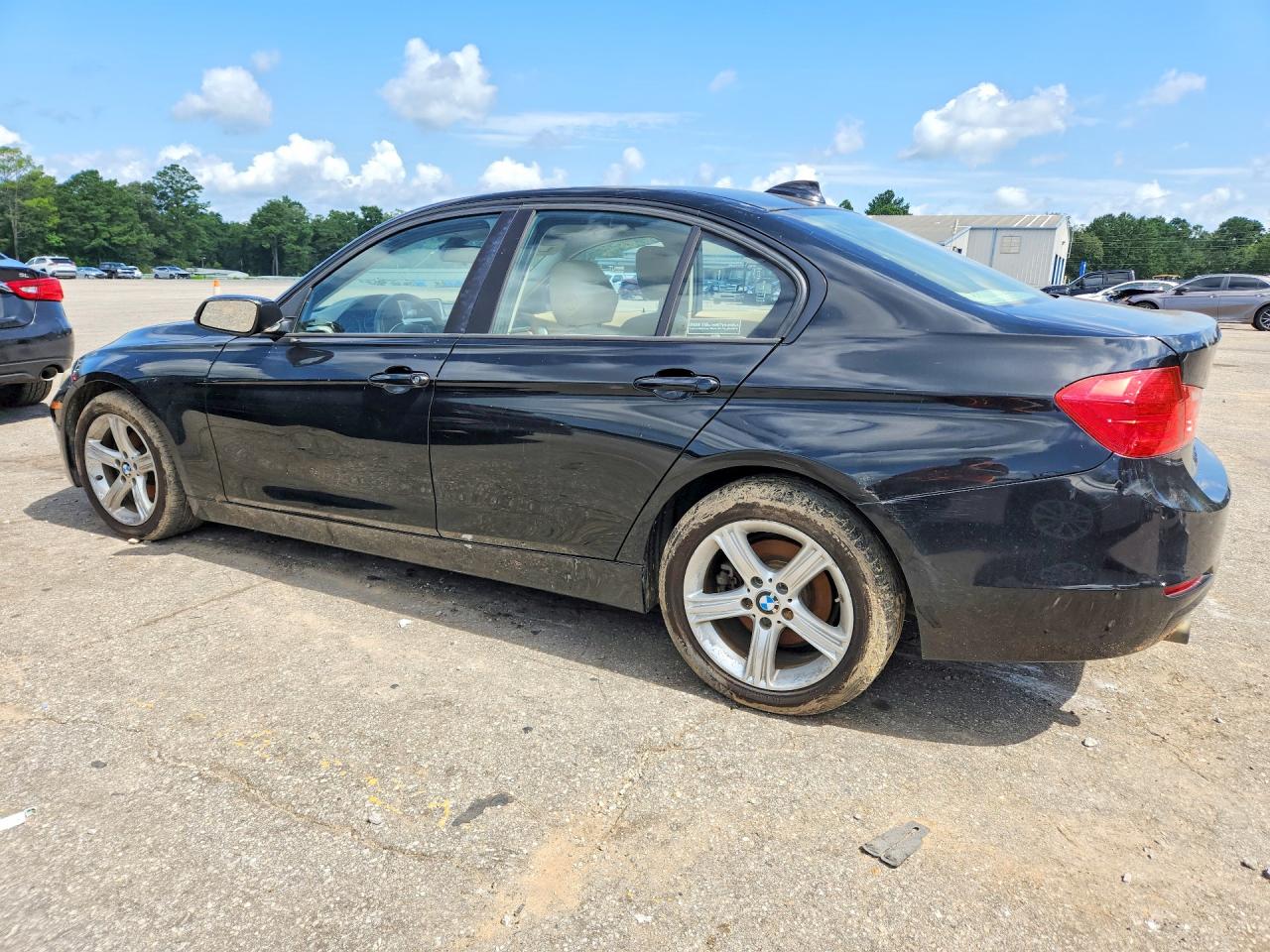2014 Bmw 320 I Black vin: WBA3B1C52EK132660