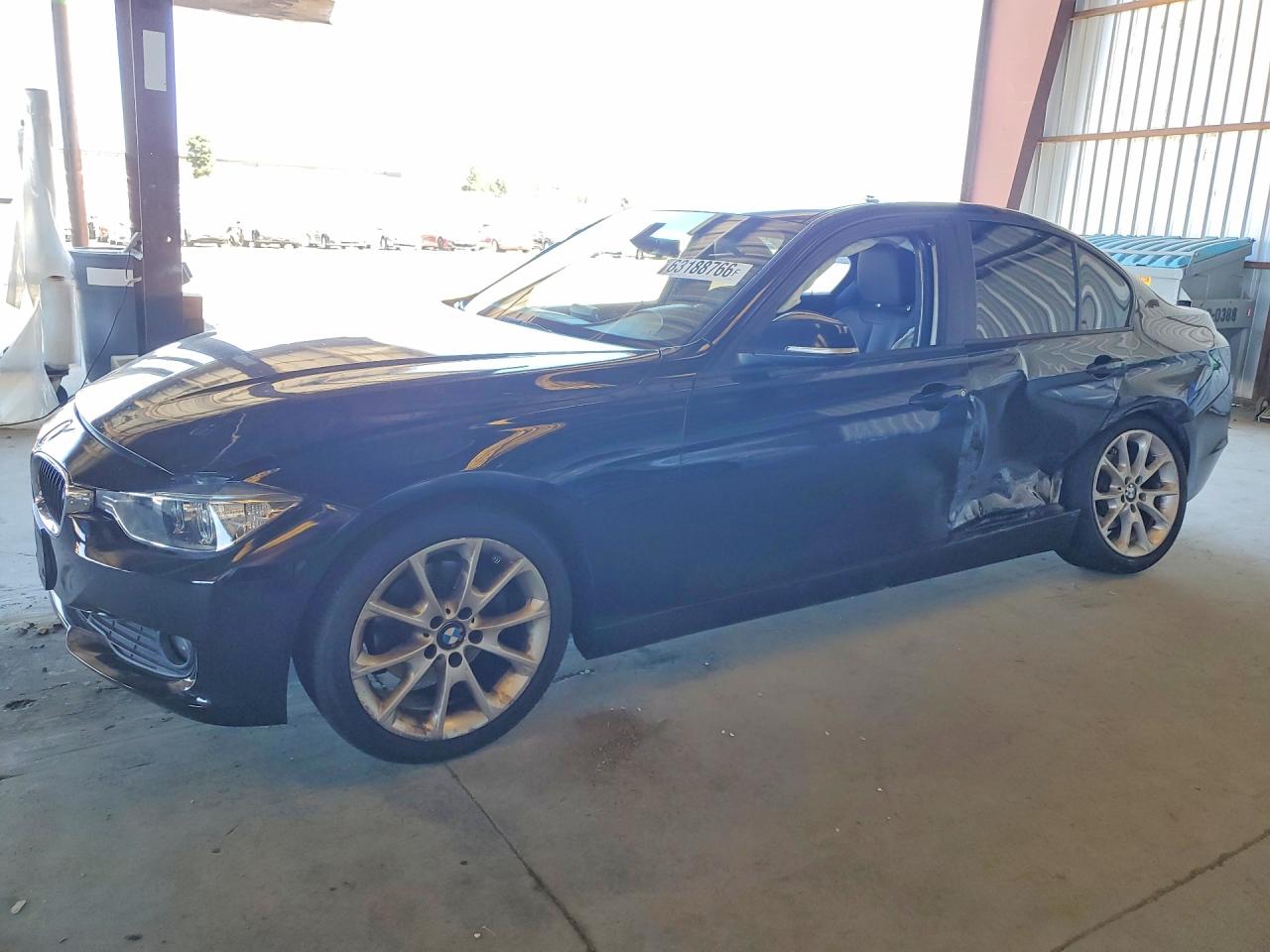 2014 Bmw 320 I Black vin: WBA3B1C52EK133243