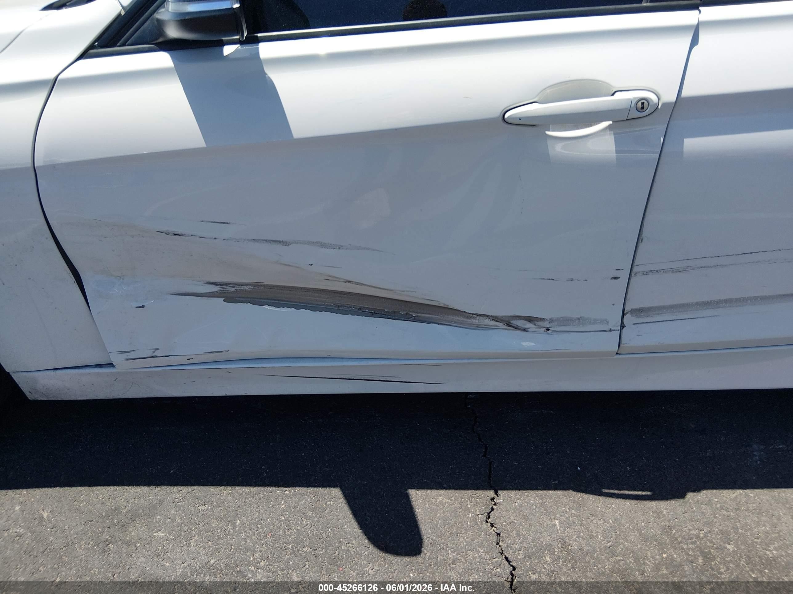 2014 Bmw 320i   White vin: WBA3B1C52EK133940