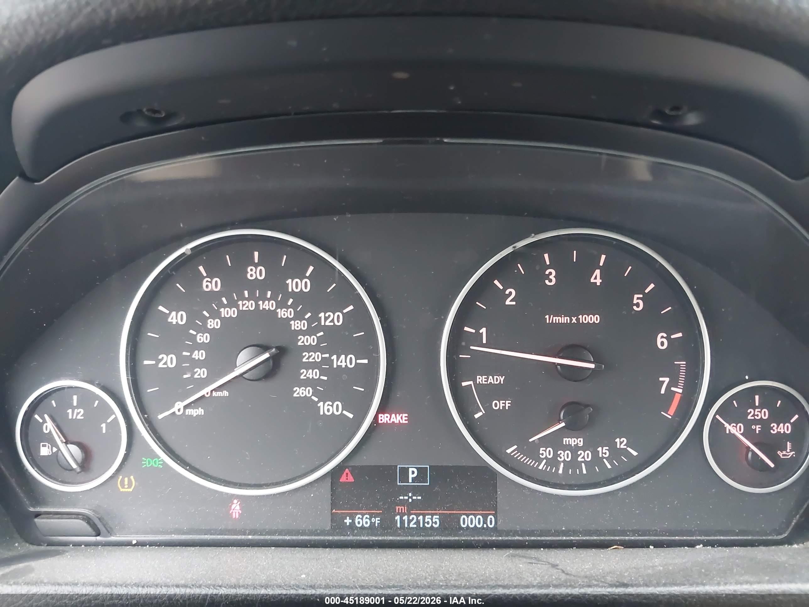 2014 Bmw 320i   White vin: WBA3B1C52EK135252