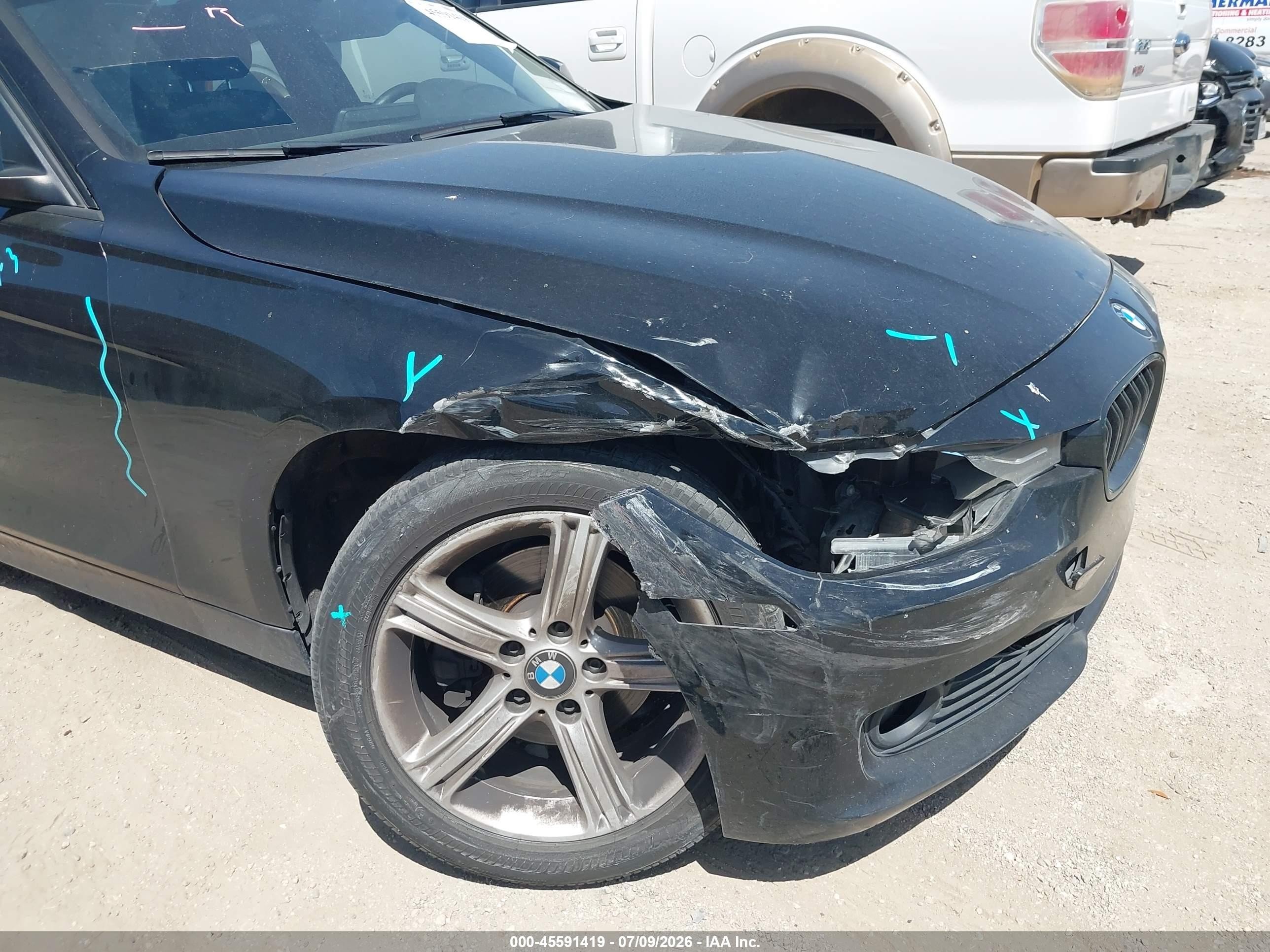 2015 Bmw 320i   Черный vin: WBA3B1C52FK139884