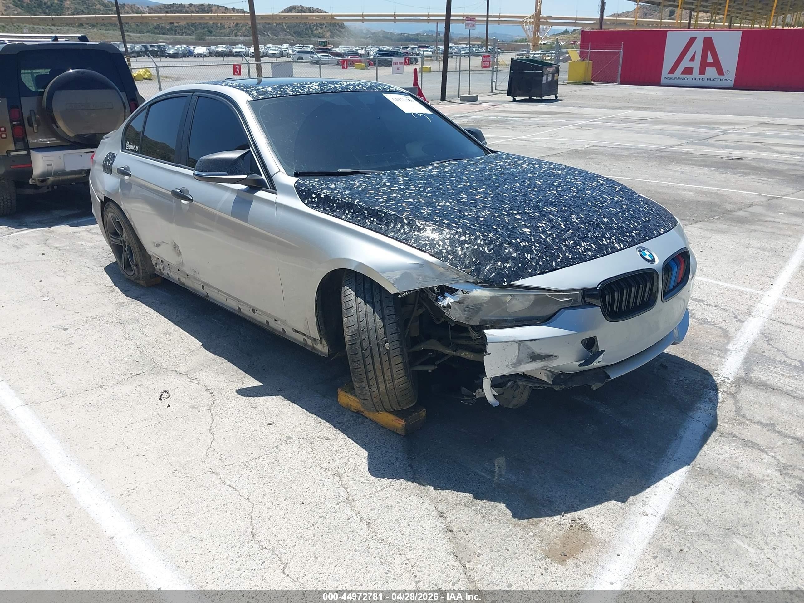 2014 Bmw 320i   Silver vin: WBA3B1C53EK133199