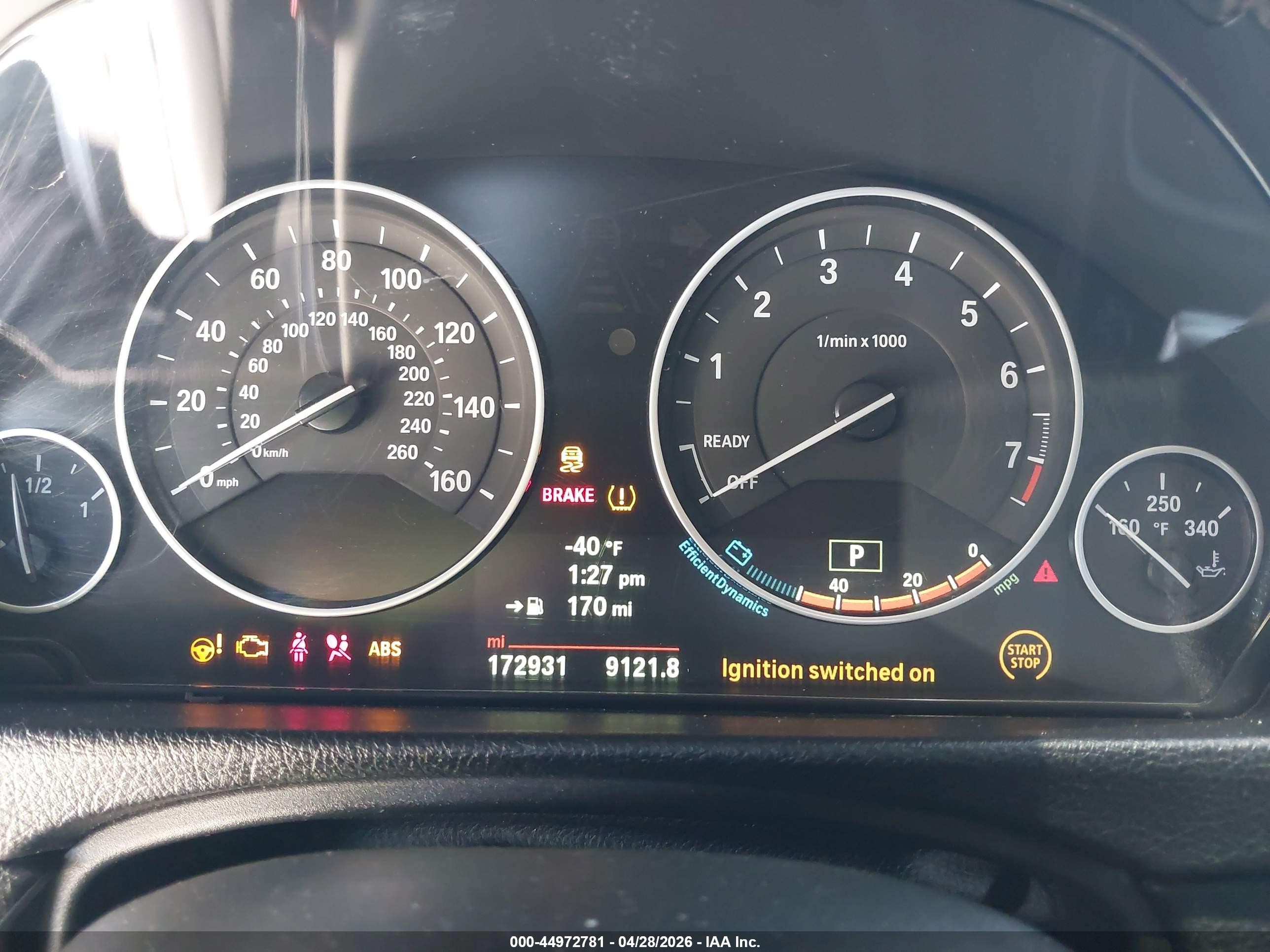 2014 Bmw 320i   Silver vin: WBA3B1C53EK133199
