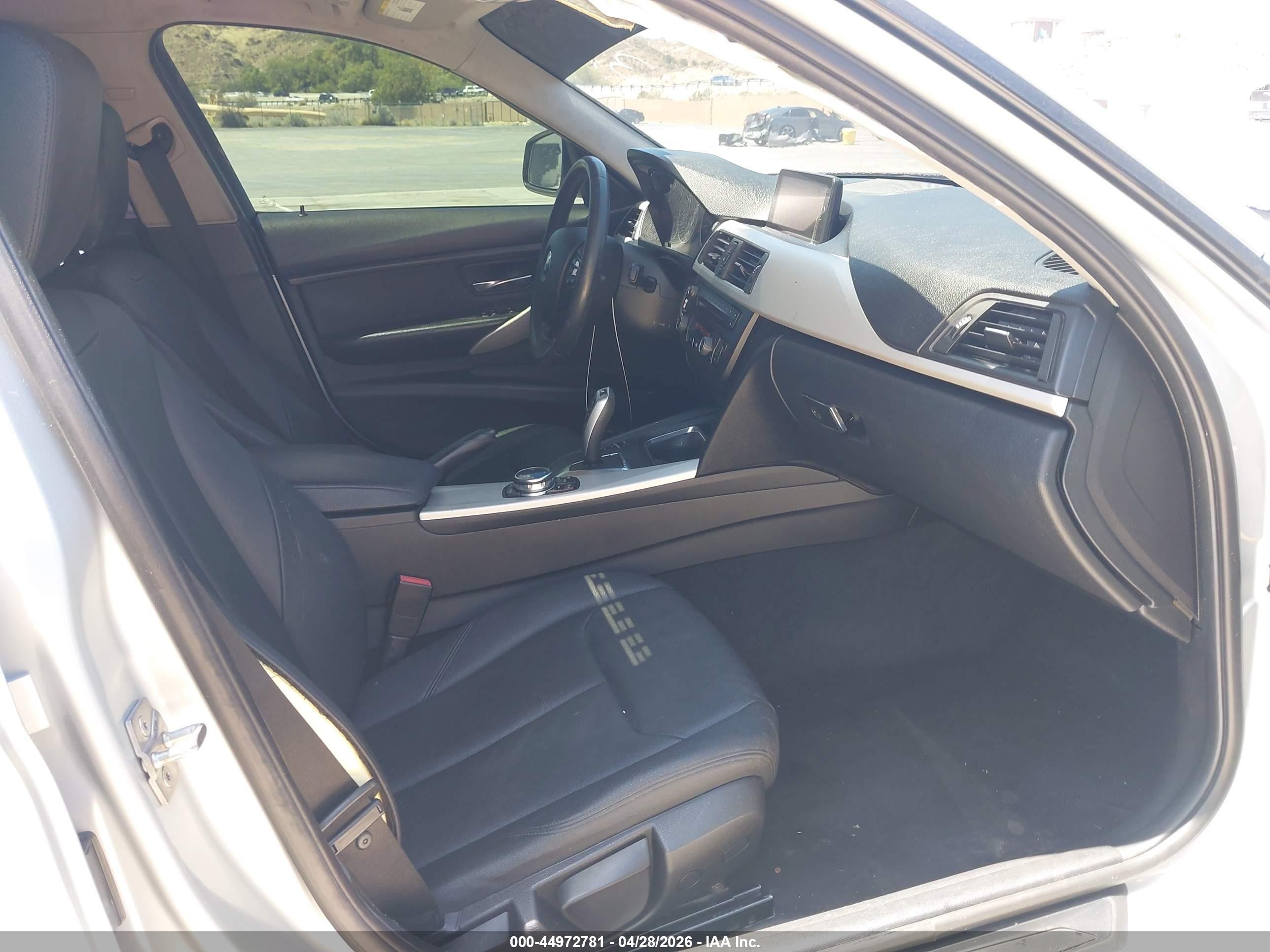 2014 Bmw 320i   Silver vin: WBA3B1C53EK133199