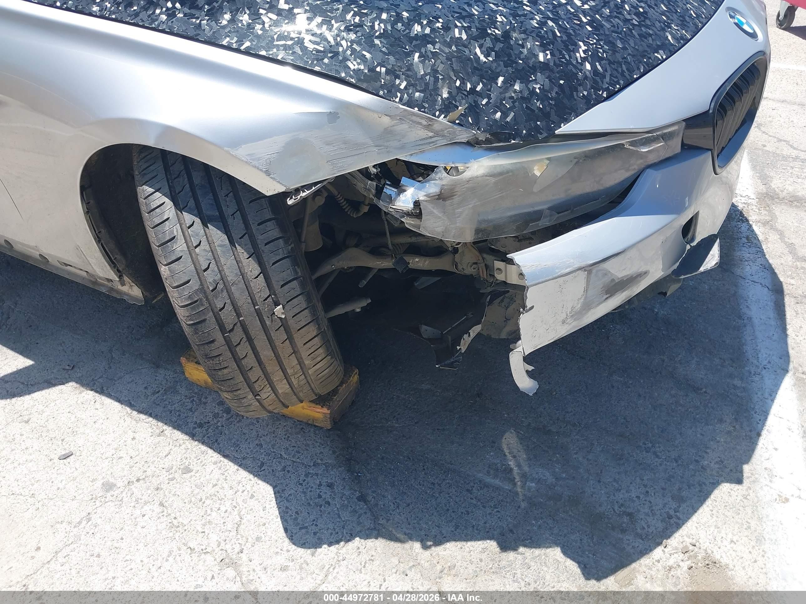 2014 Bmw 320i   Silver vin: WBA3B1C53EK133199
