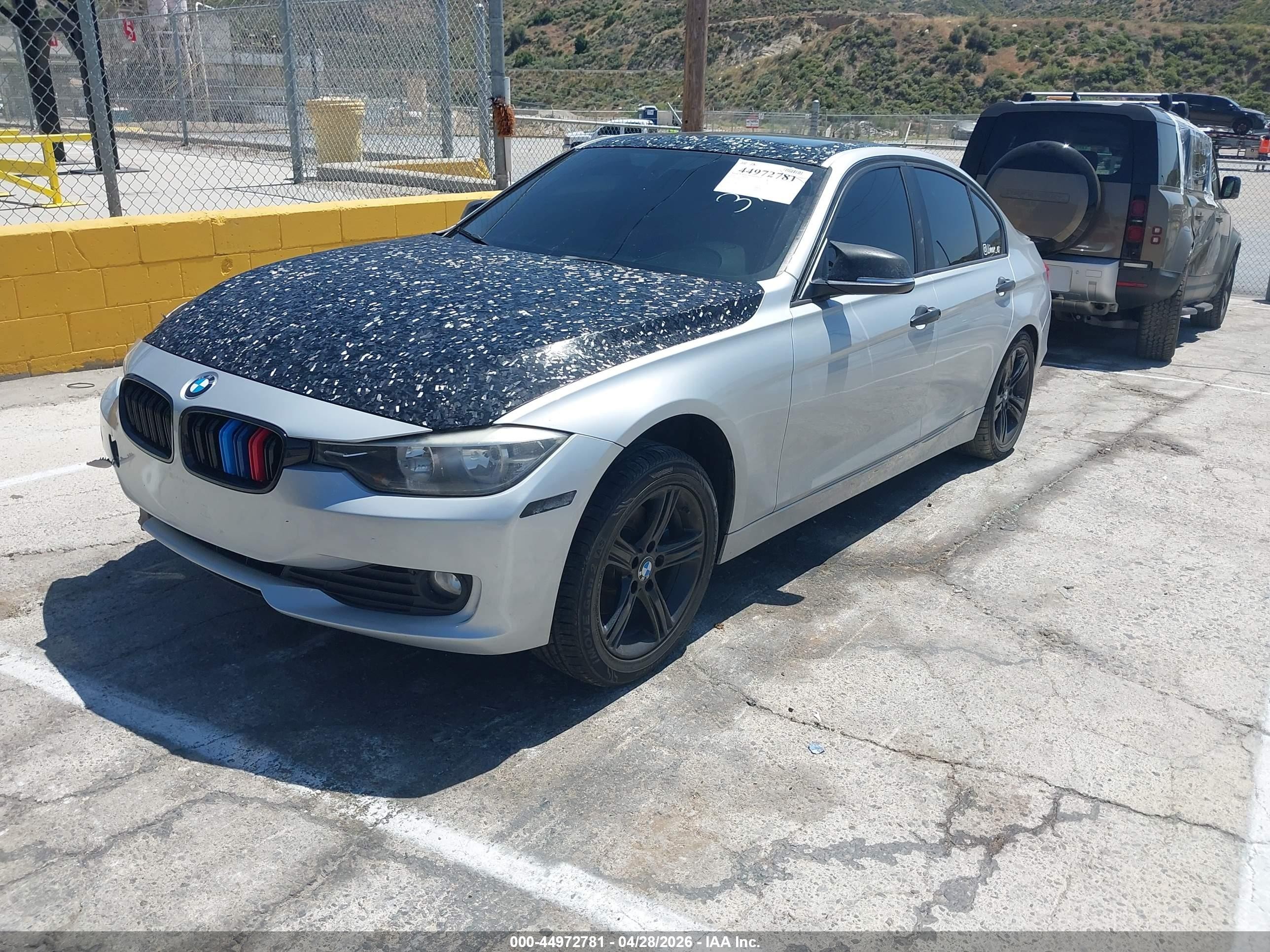 2014 Bmw 320i   Silver vin: WBA3B1C53EK133199