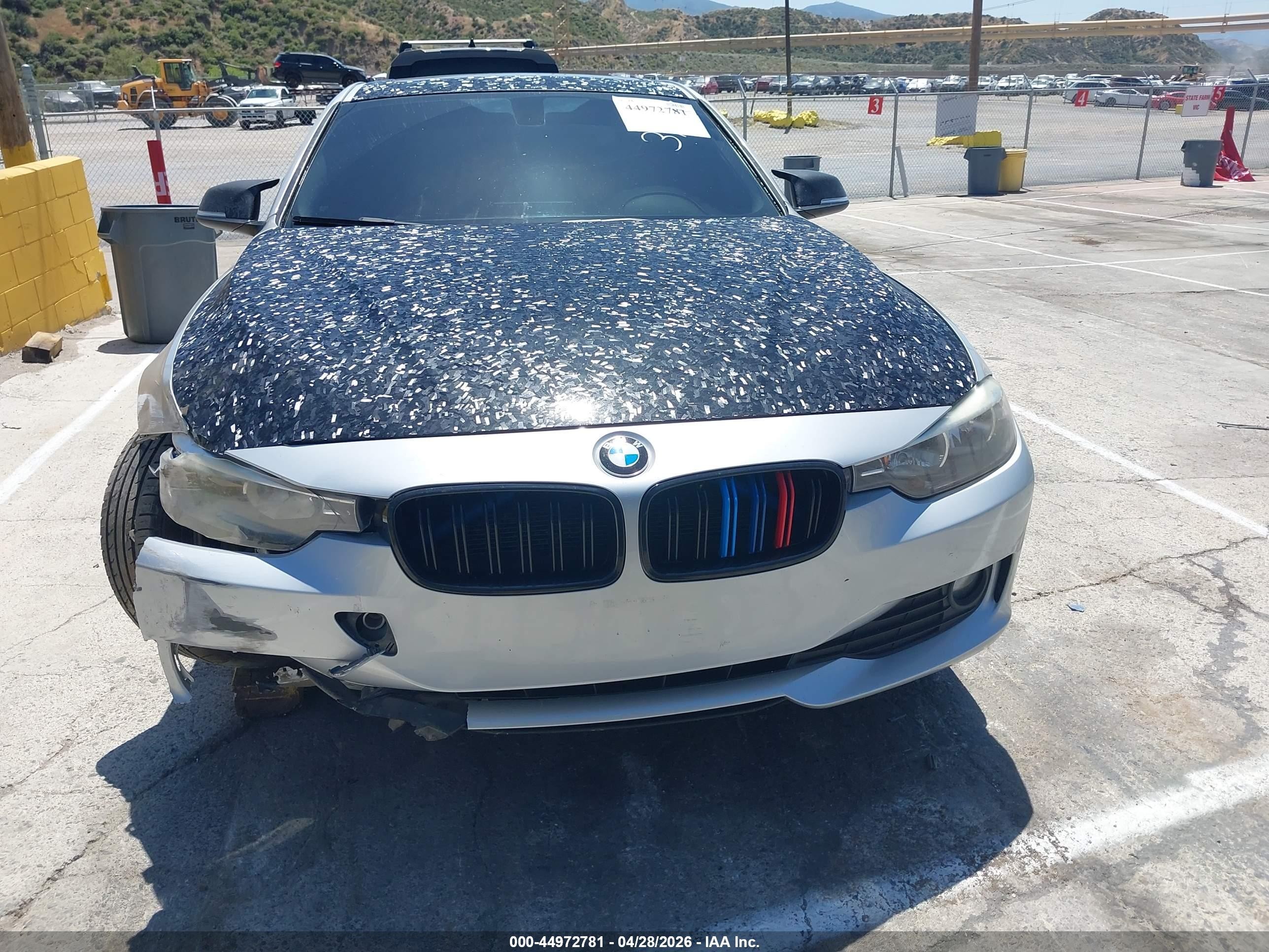2014 Bmw 320i   Silver vin: WBA3B1C53EK133199