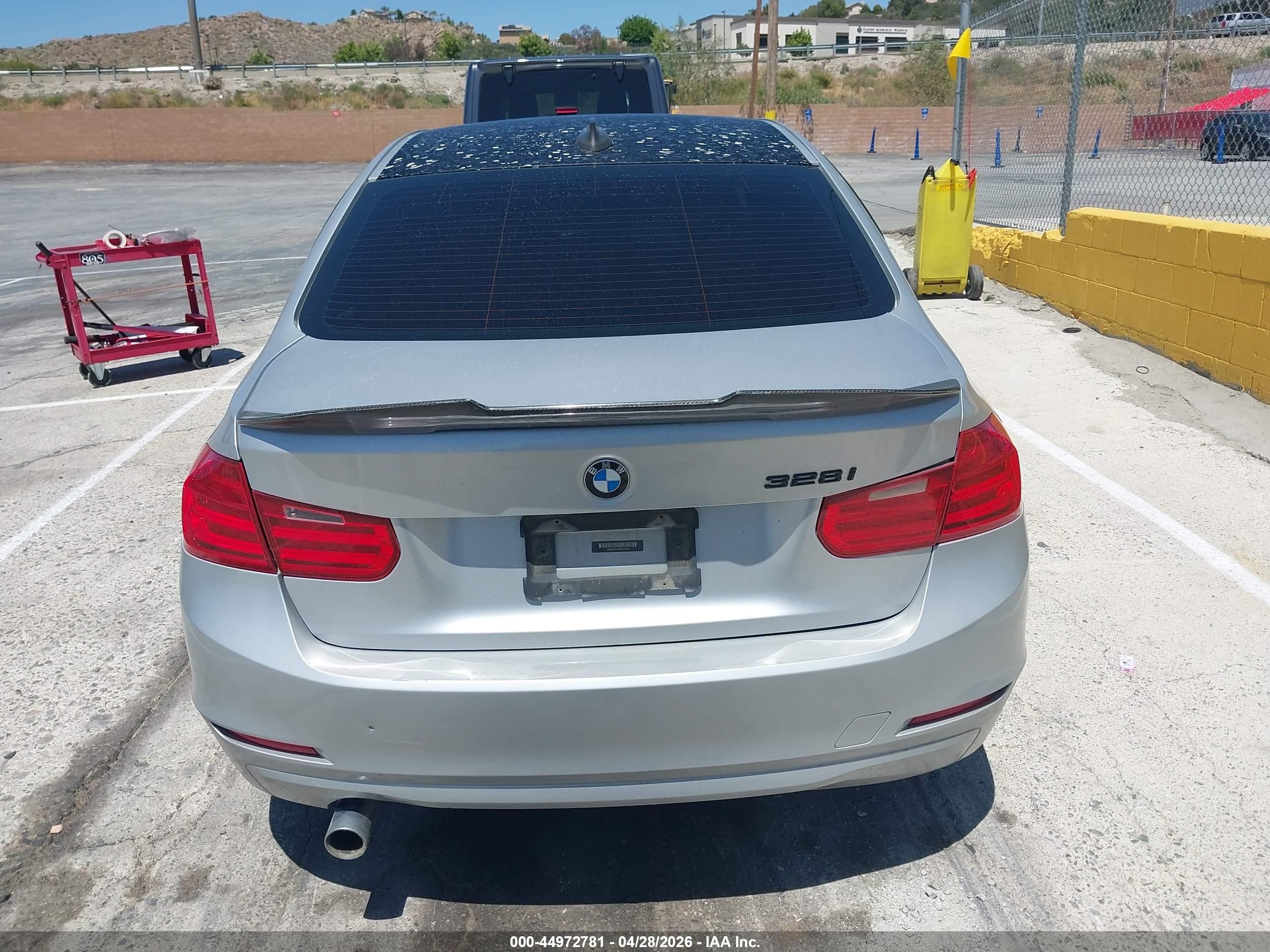 2014 Bmw 320i   Silver vin: WBA3B1C53EK133199