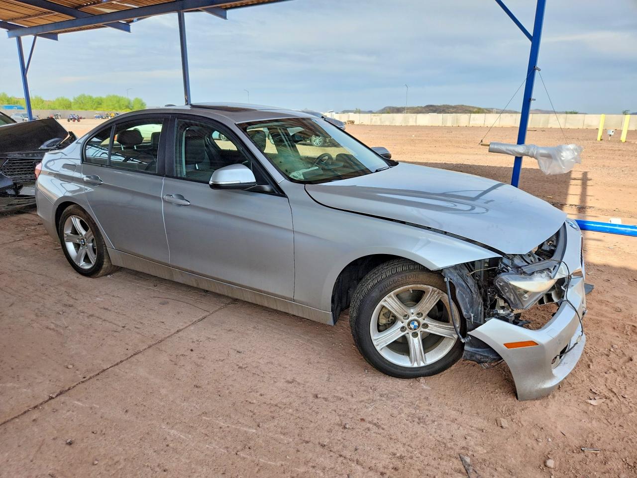 2014 Bmw 320 I Серебряный vin: WBA3B1C53EP679360